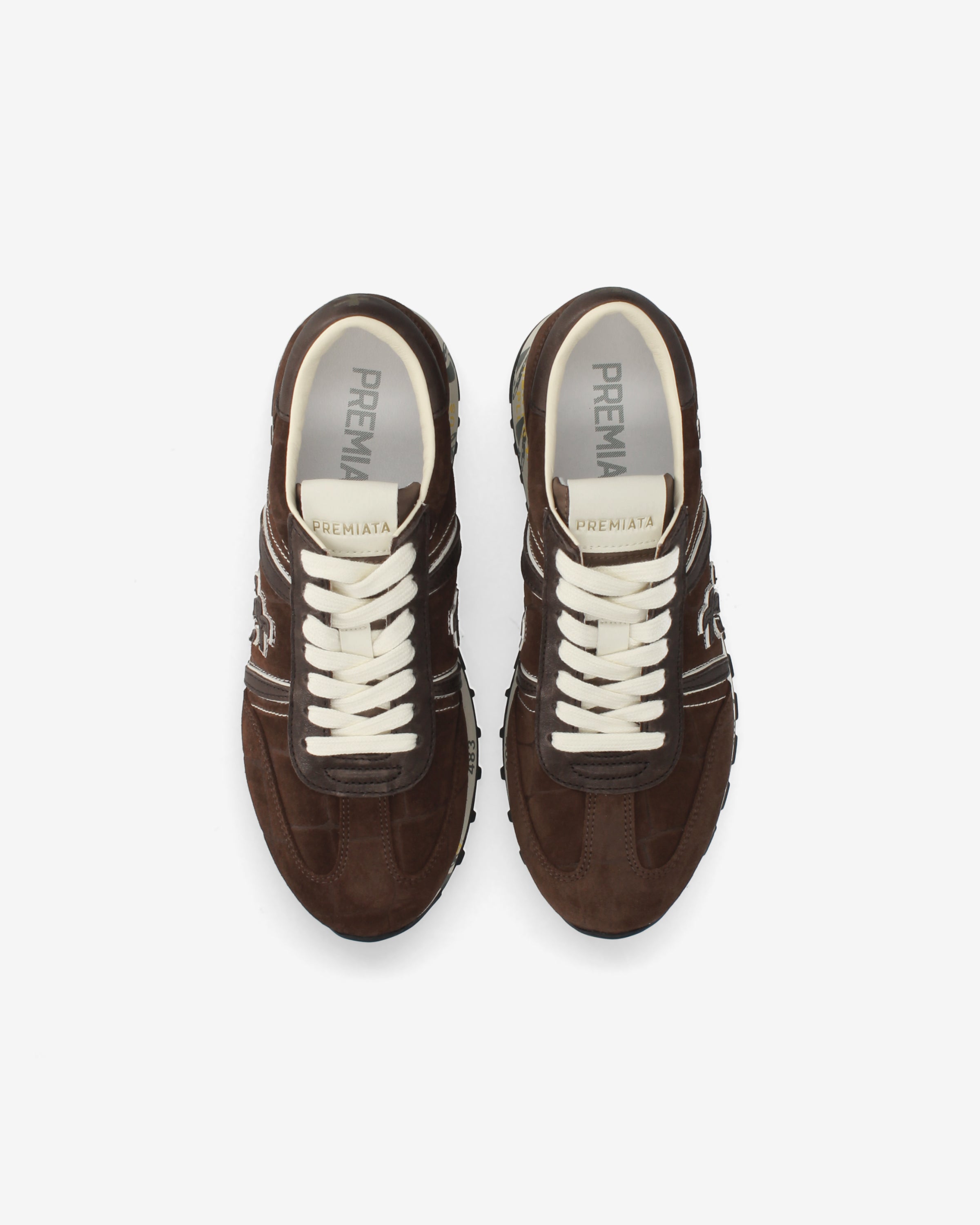 Premiata Lucyd 0.1 8413 sneakers femme marron cuir