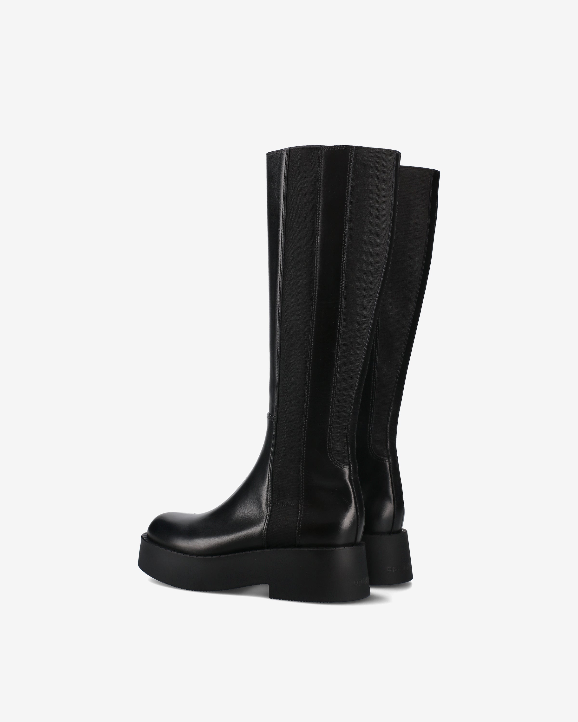 Premiata Stivaletti bottines femme noir cuir talon 5 cm