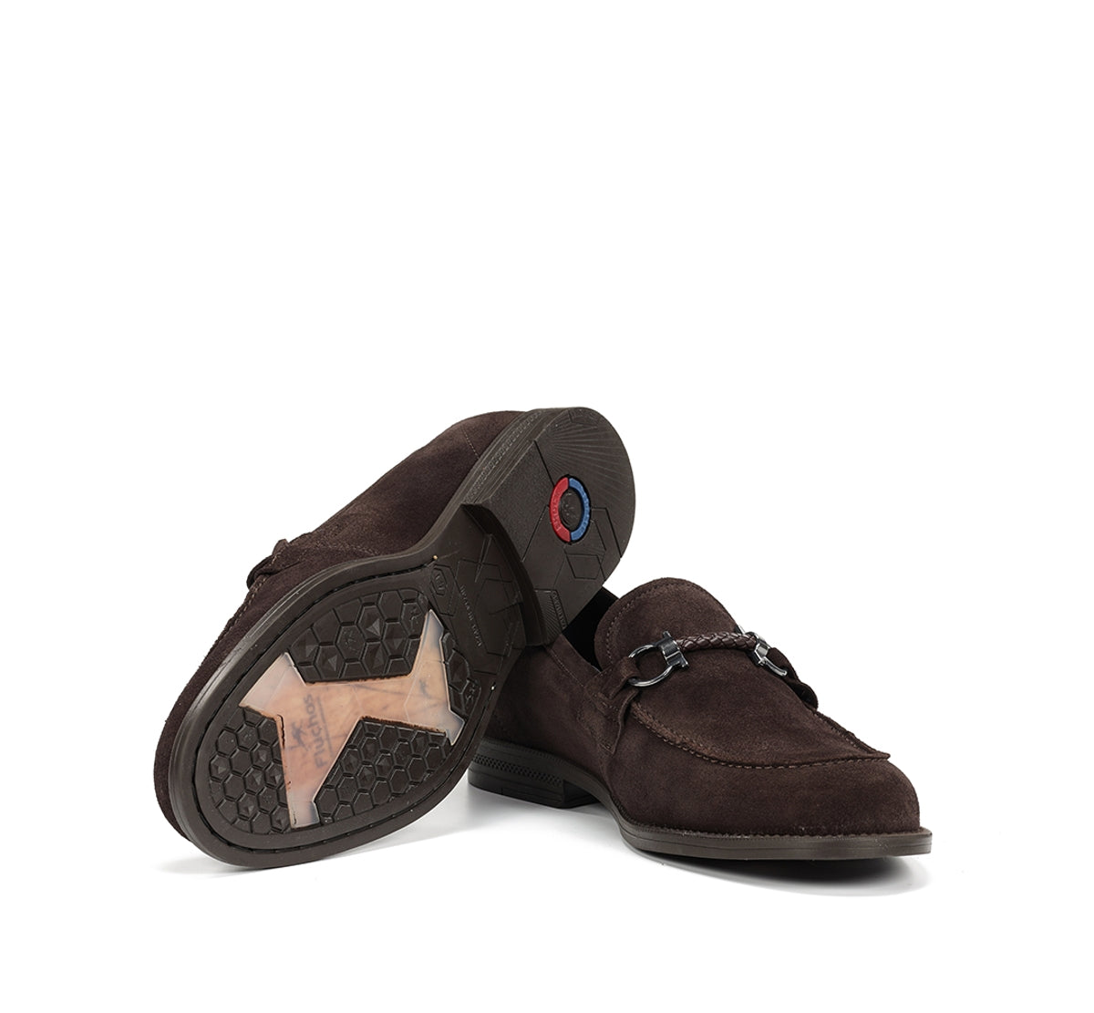 Fluchos Henri F1930 mocassin marron homme cuir
