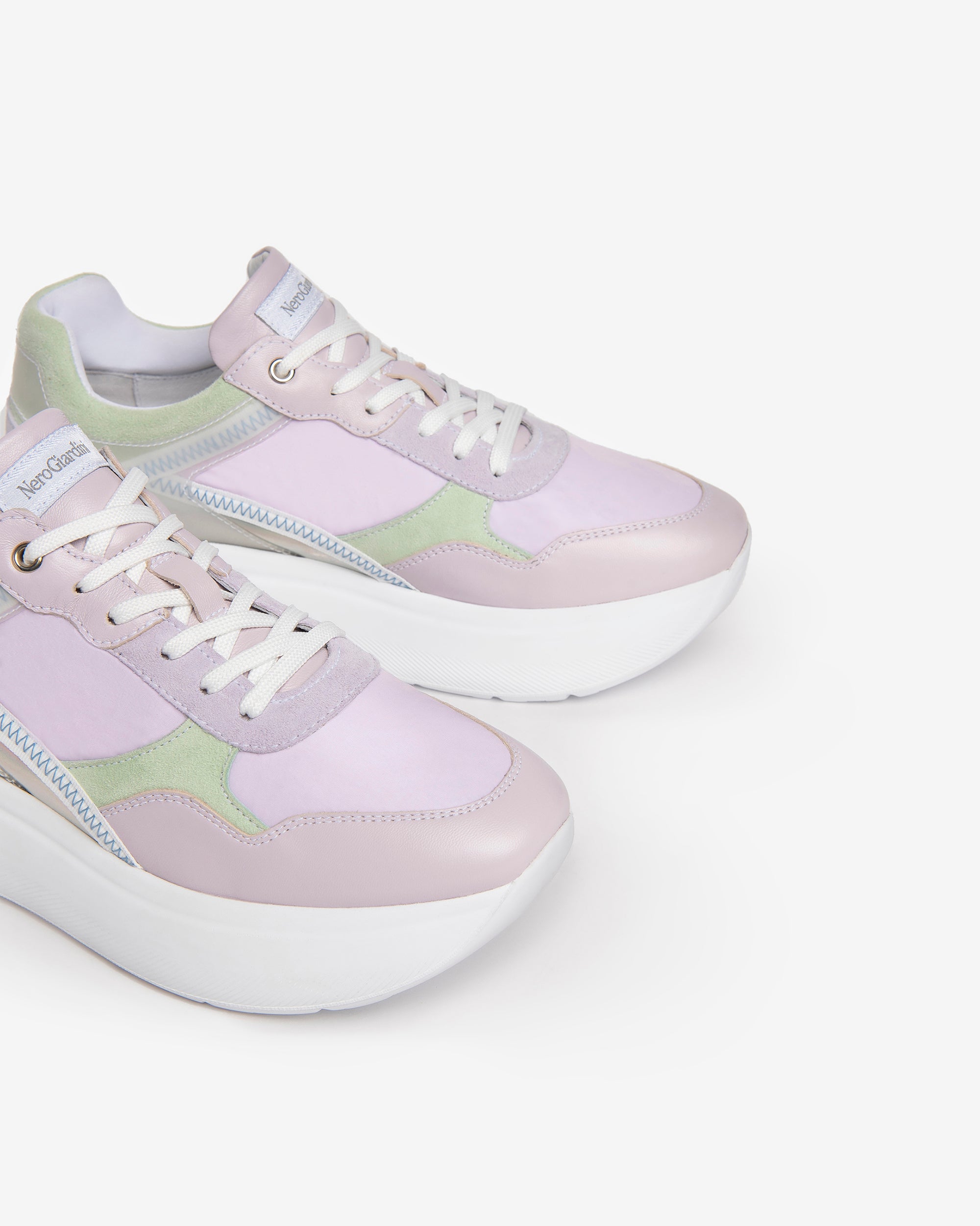Nero Giardini Sneakers Basket Cuir Femme Pointure 38