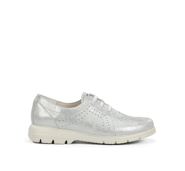 Fluchos Gladis F2202 mocassin argent femme