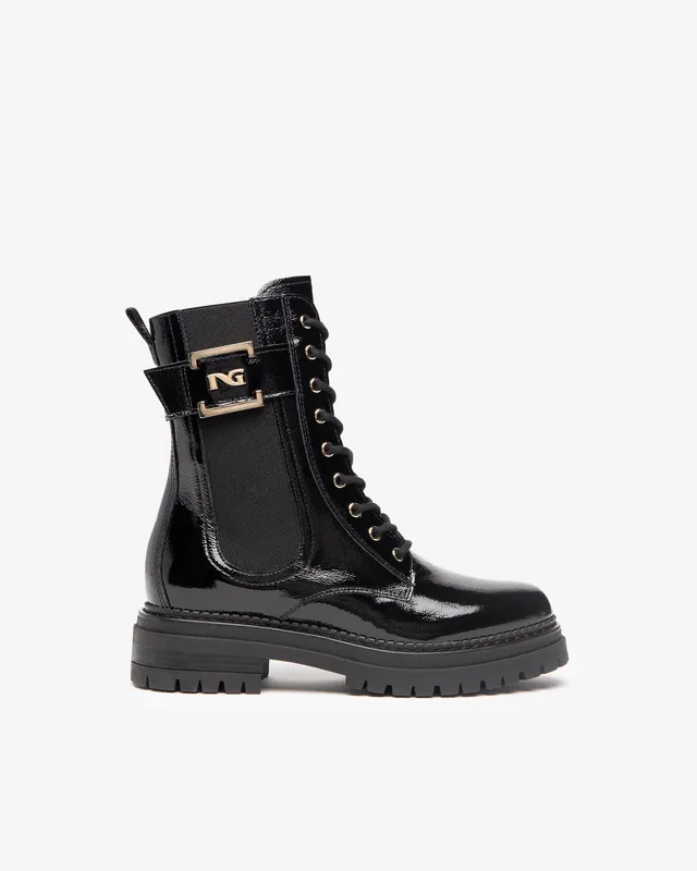 Nero Giardini Combat Boots boots vernies femme 38 hiver