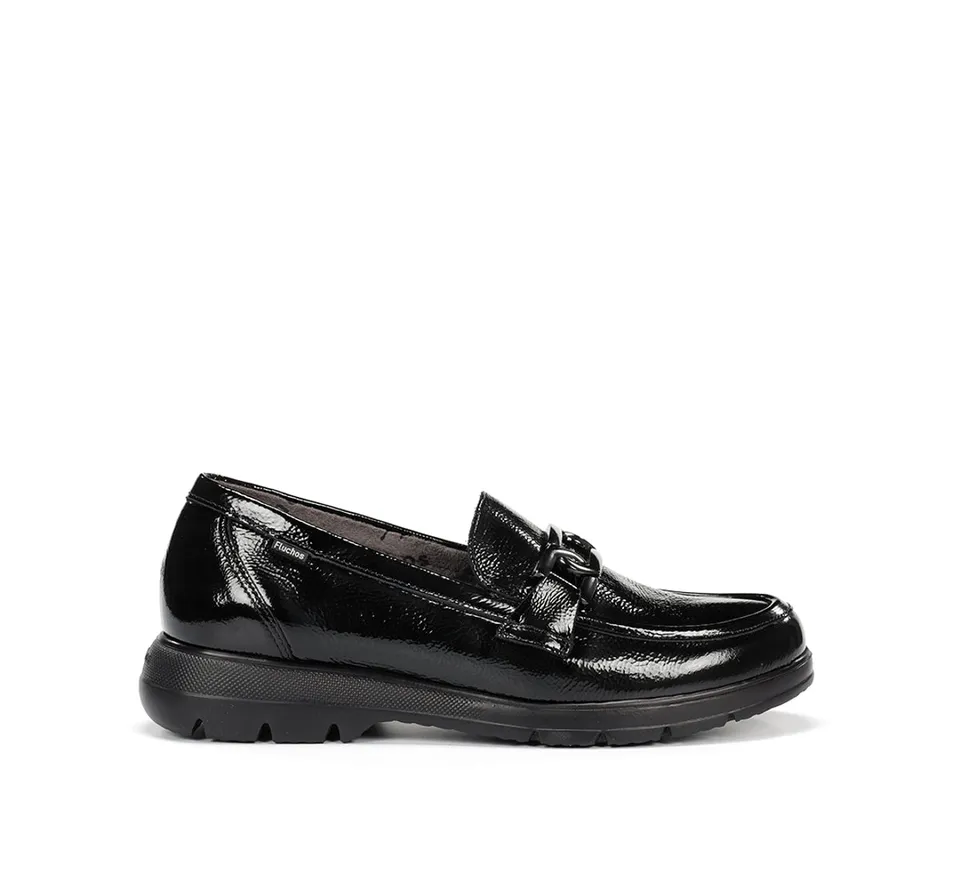 Fluchos Gladis F1794 mocassins noir femme