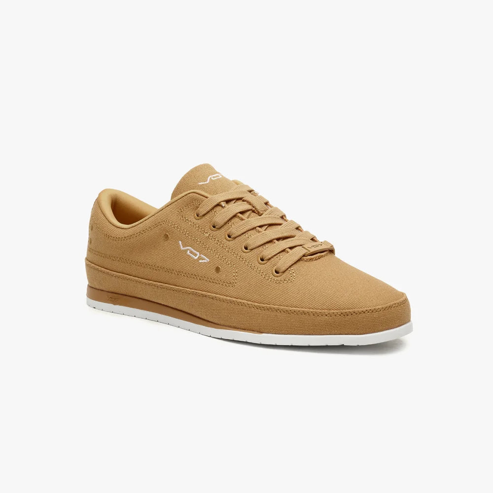 VO7 Yacht 10 Taupe sneakers toile taupe semelle blanche