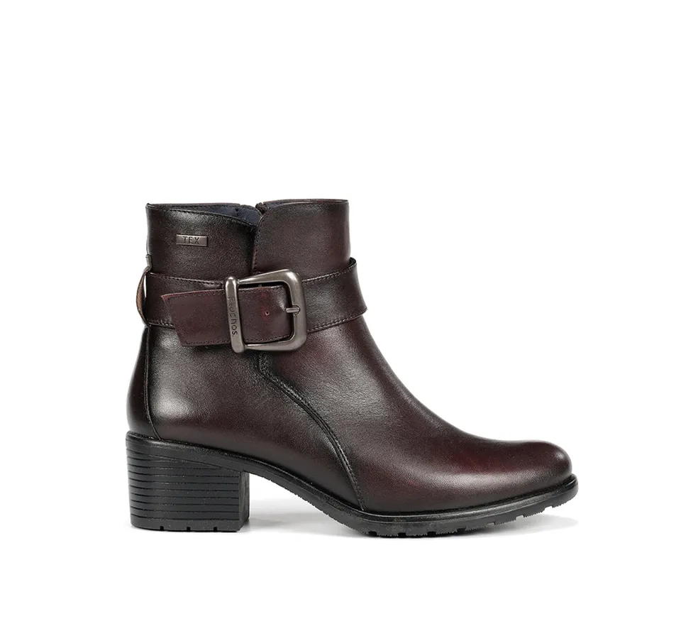 Fluchos Galit F2315 bottine femme bordeaux imperméable