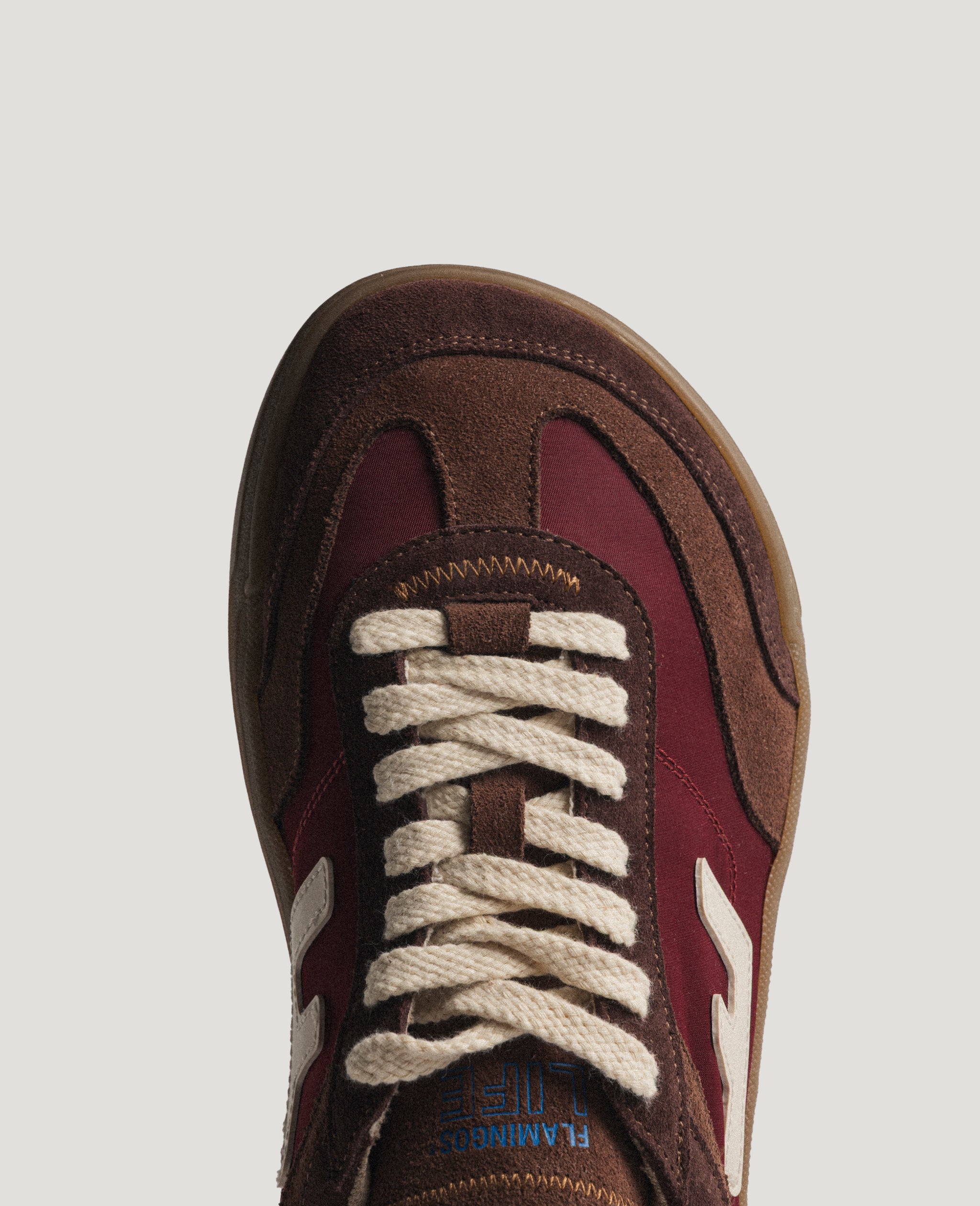 Flamingos Life Zero Tennis baskets bordeaux barefoot