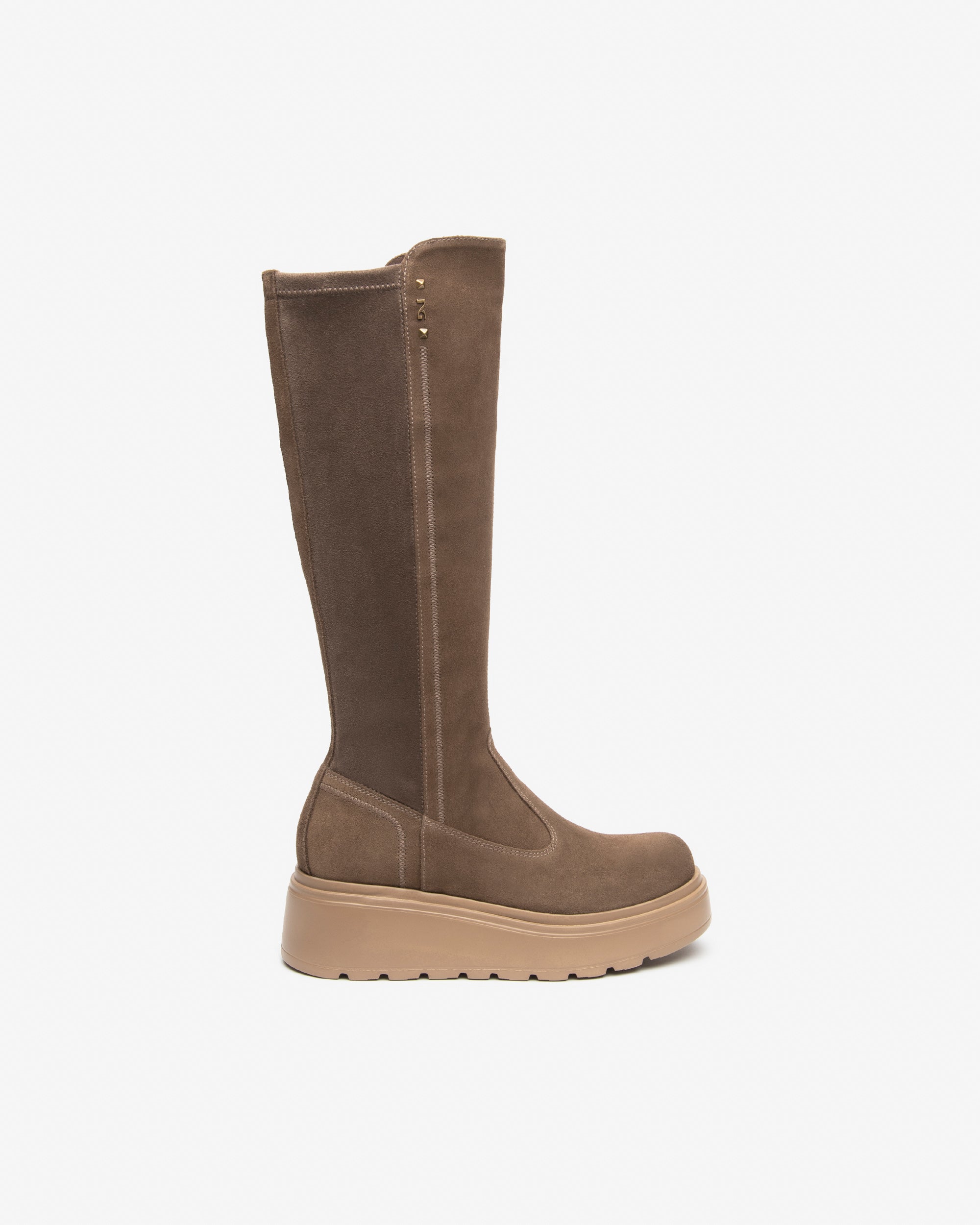 Nero Giardini Boots bottes daim femme zip 55 mm