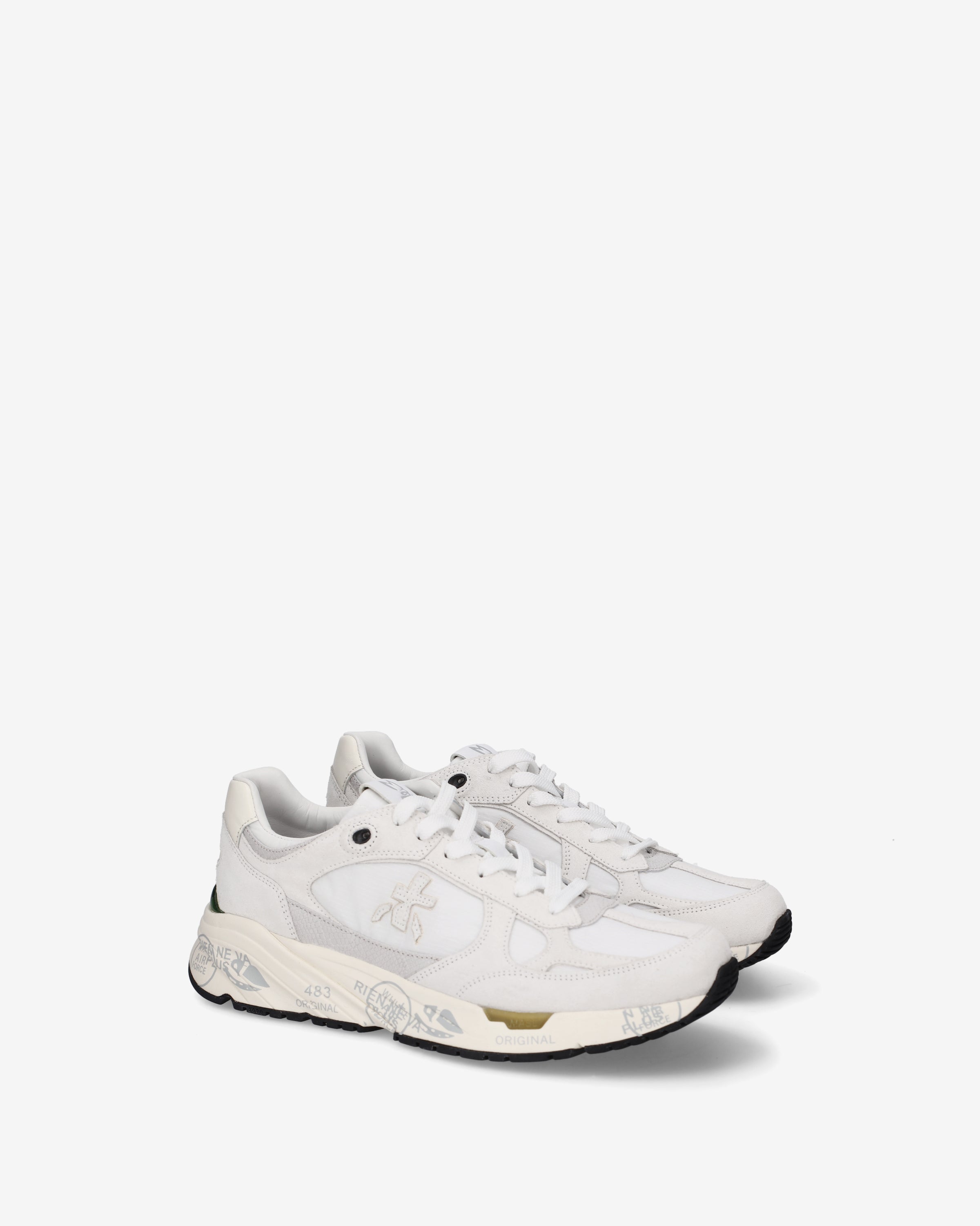 Premiata Mased 7823 sneakers blanc femme suède