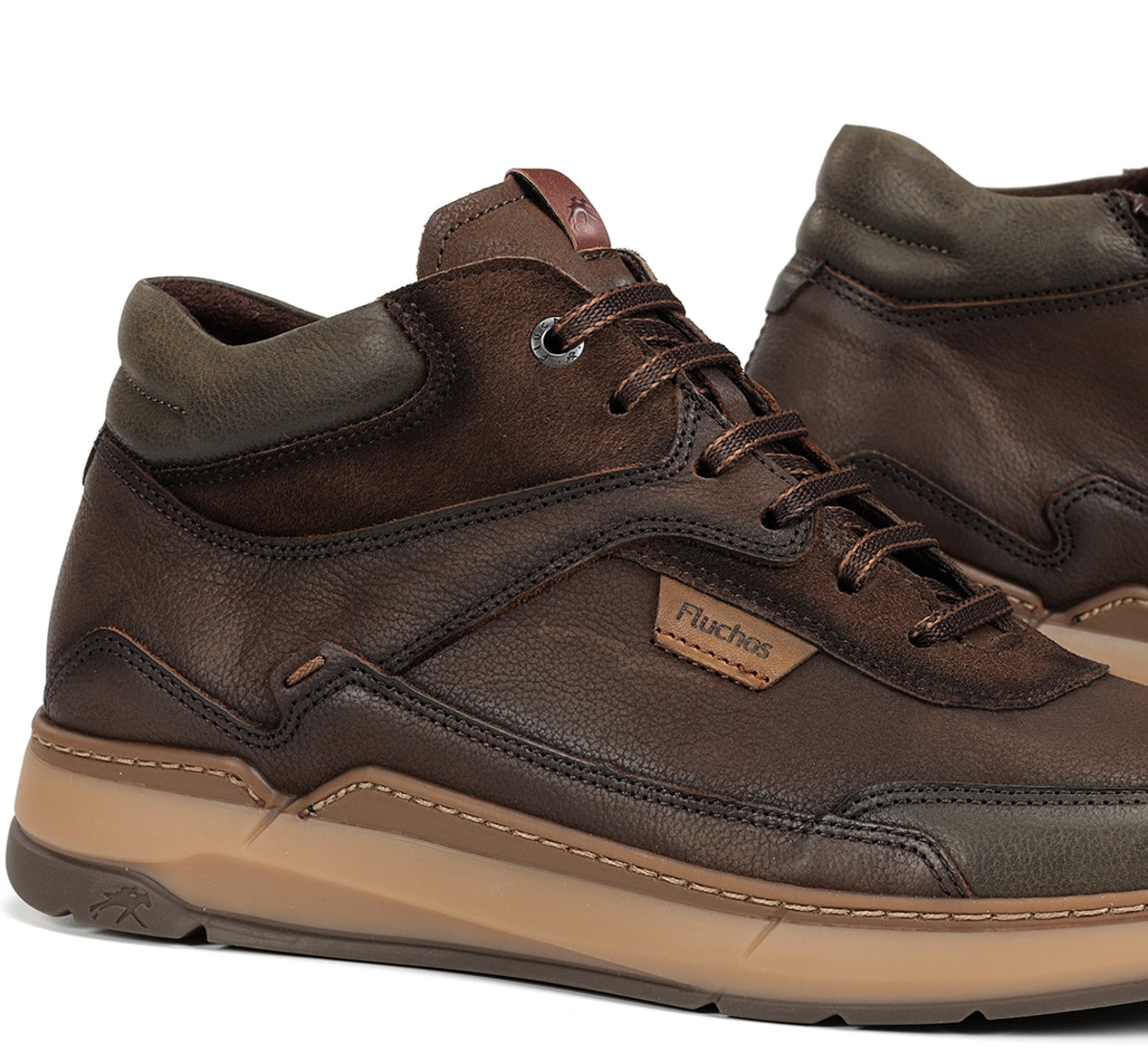Fluchos Jeff F2280 bottine homme marron à lacets