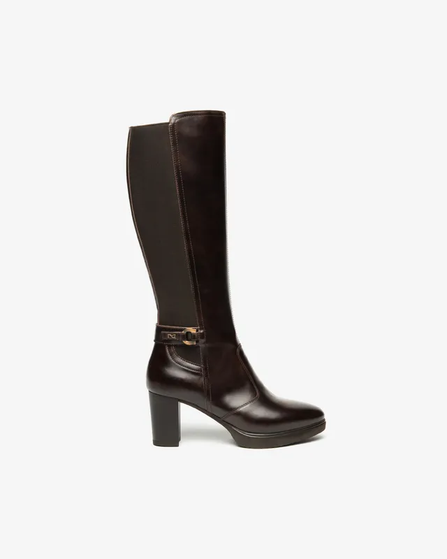 Nero Giardini Boots bottes cuir femme hiver 38