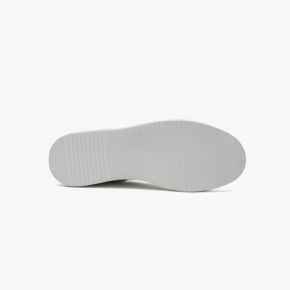 VO7 Roma Snake White basket blanche effet serpent