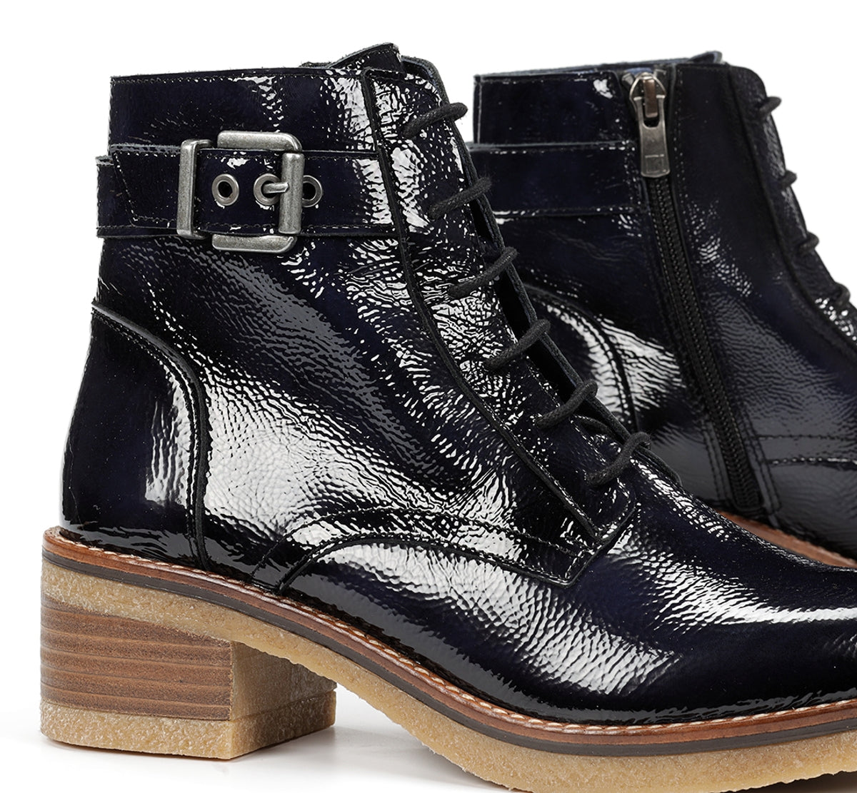 Dorking by Fluchos Lucero D8686 bottine bleu femme talon