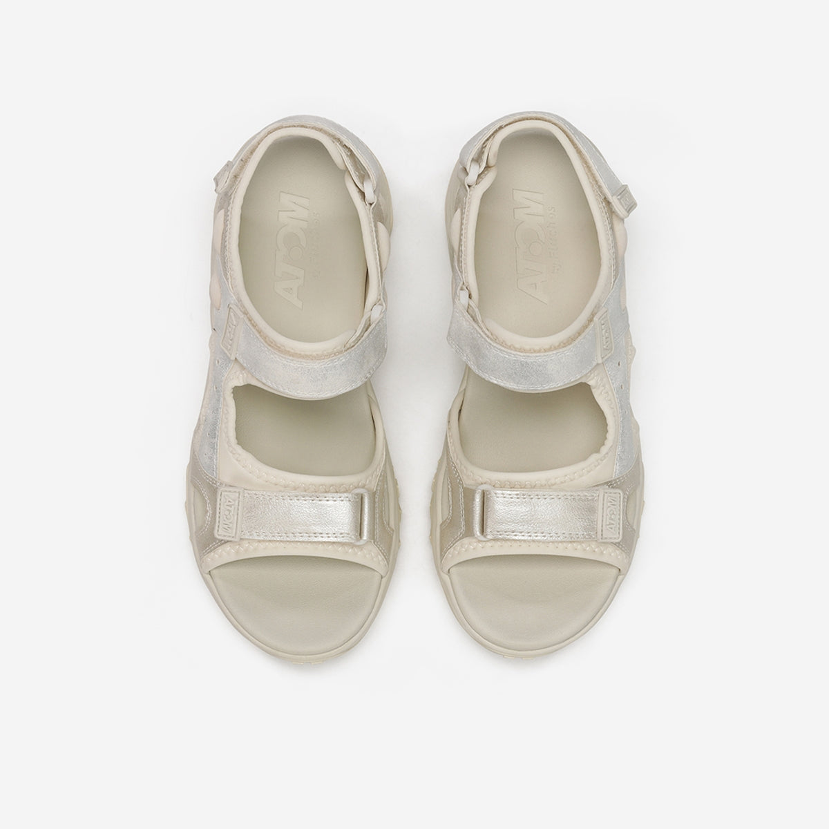 Atom Alliance AT189 sandales femme blanc sport