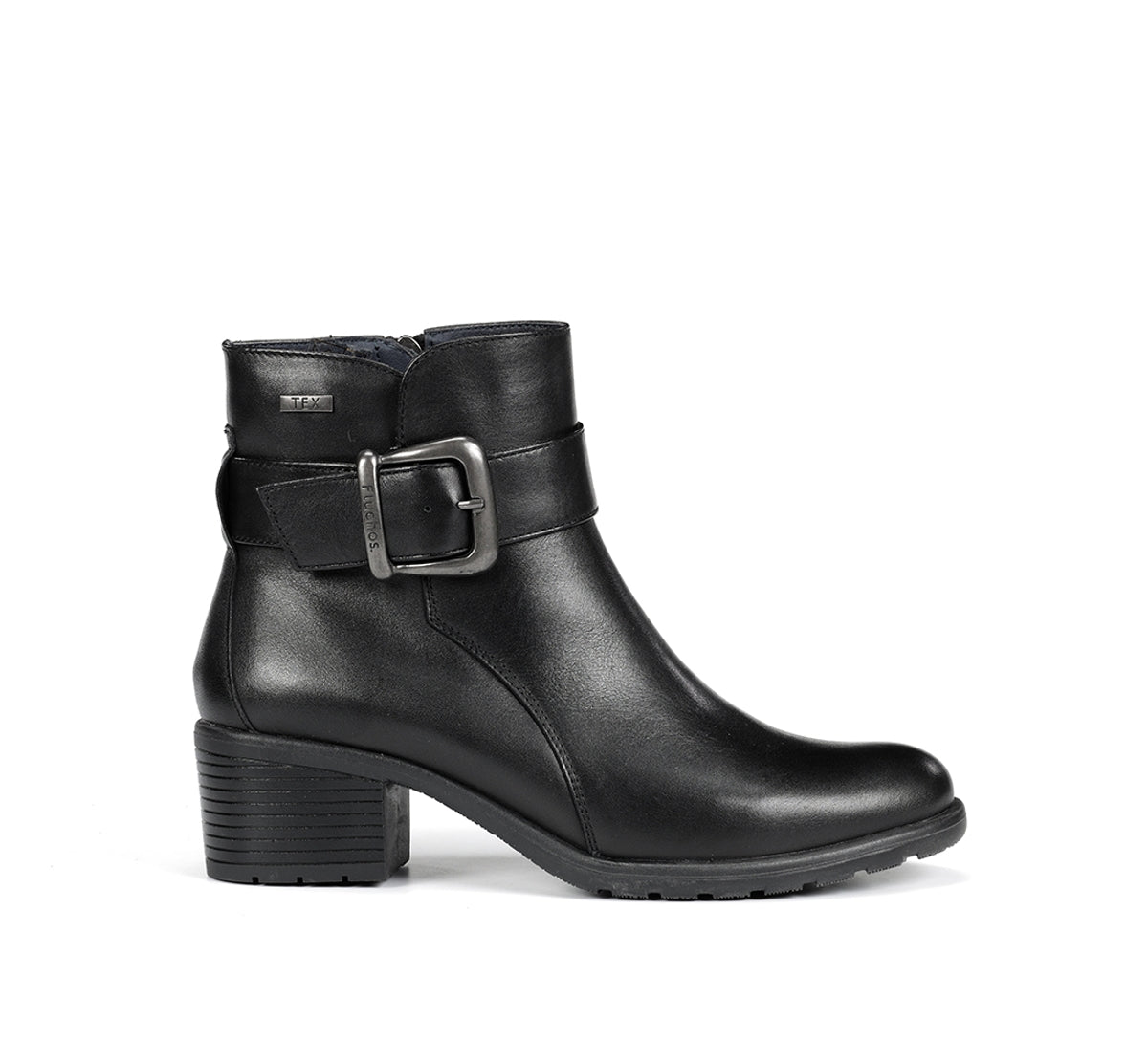 Fluchos Galit F2315 bottines femme noir talon bas