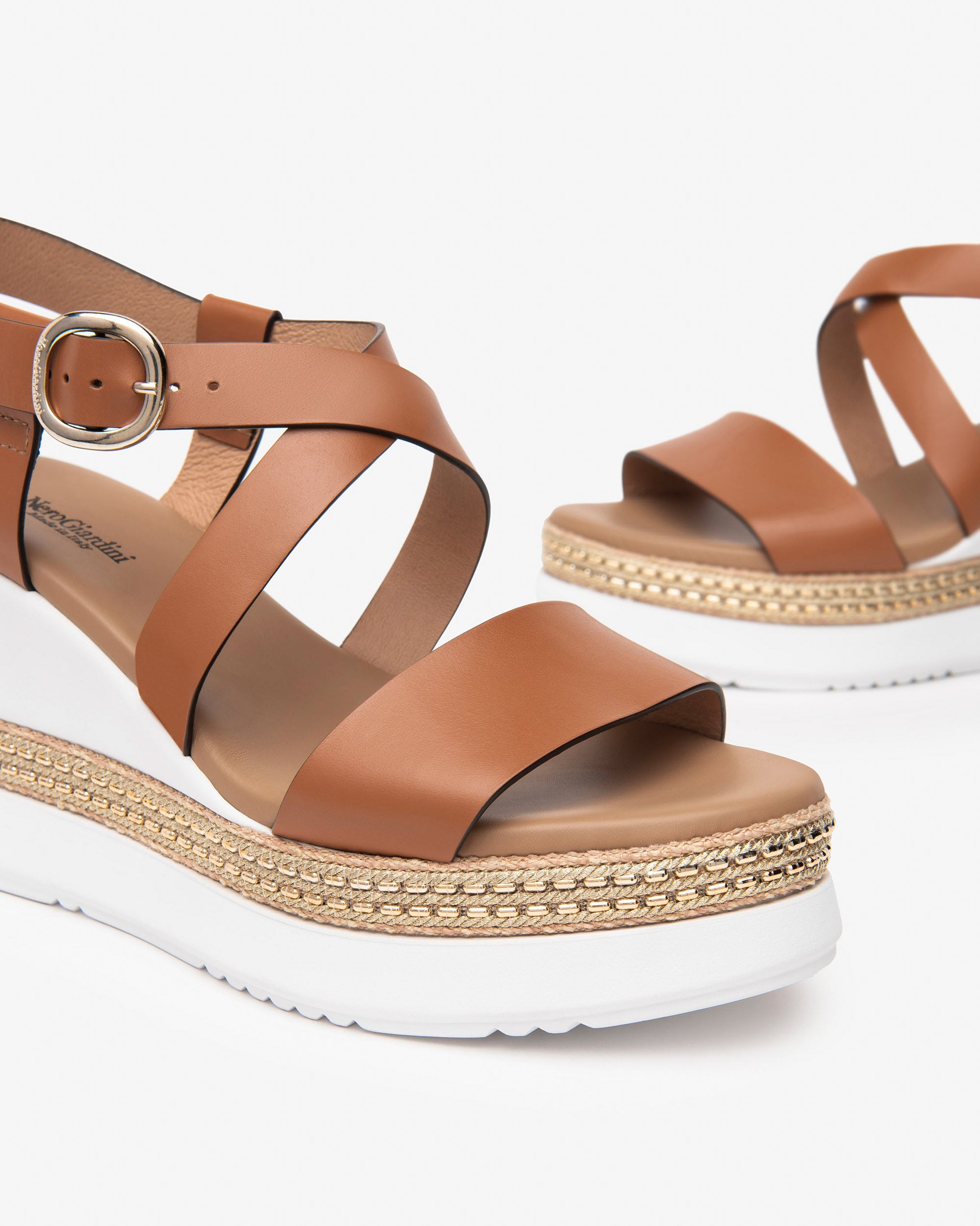 Nero Giardini Sandals sandales cuir femme 35-41 été