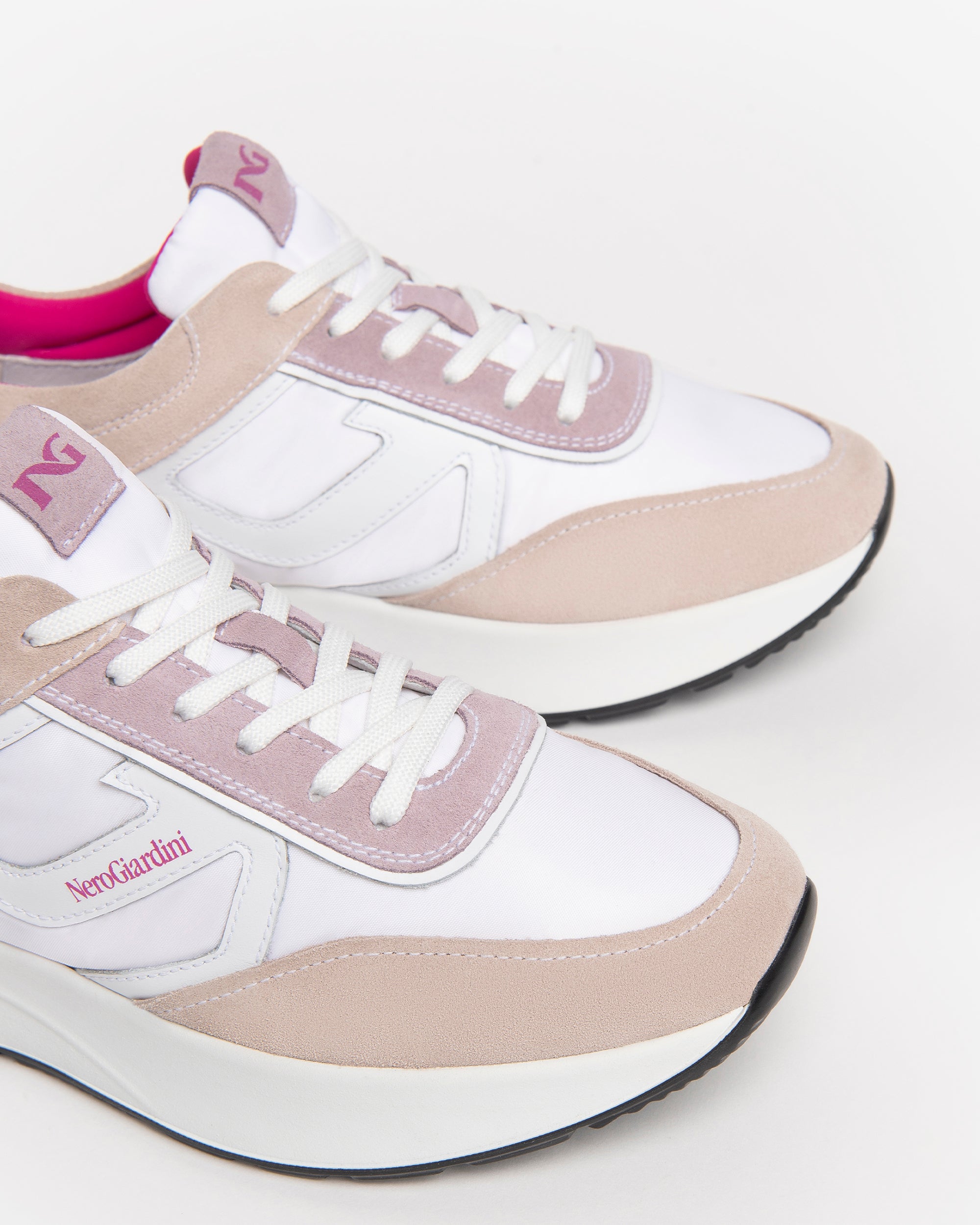 Nero Giardini Sneakers baskets femme cuir daim confort été