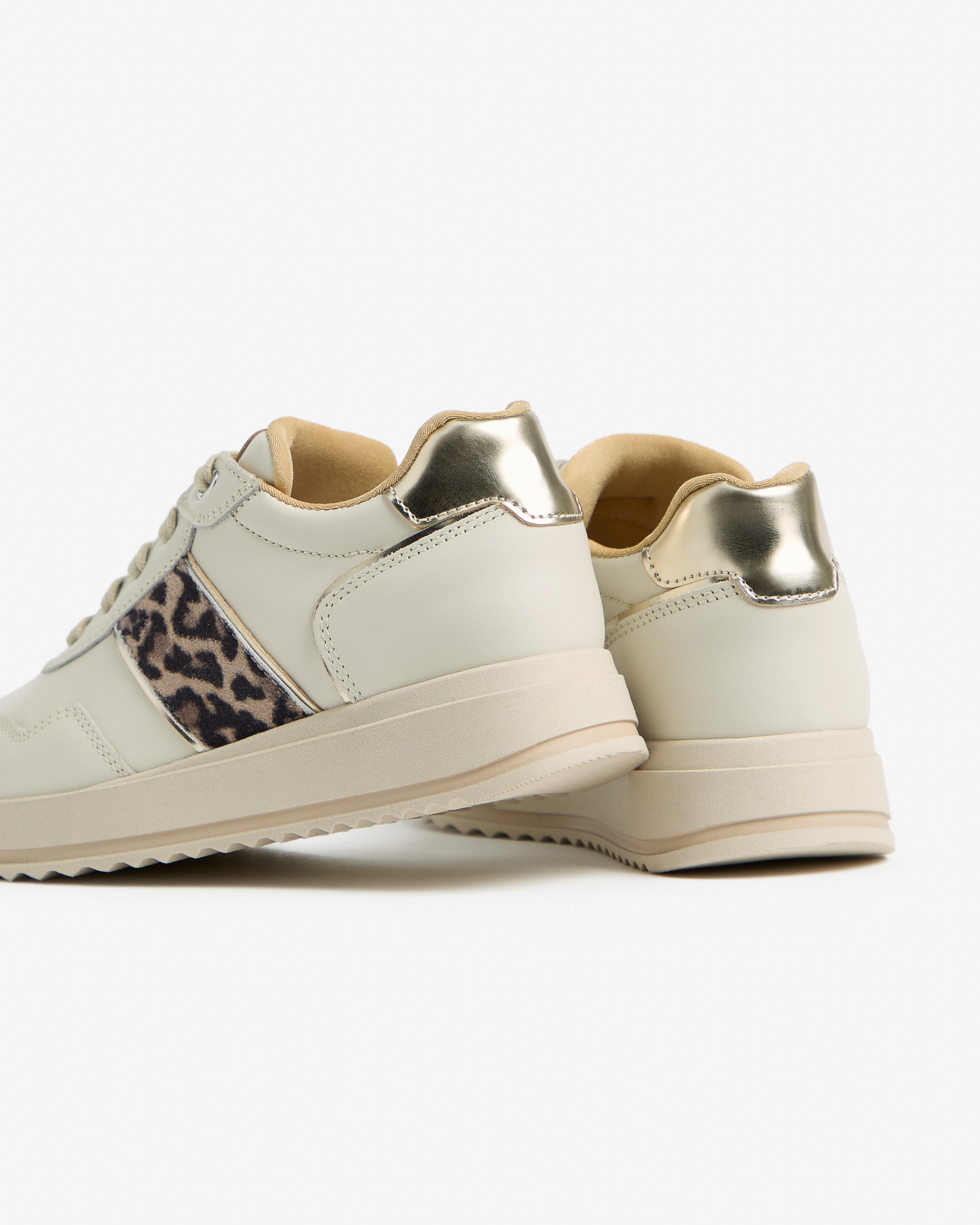 Nero Giardini Sneakers baskets cuir ado fille tissu