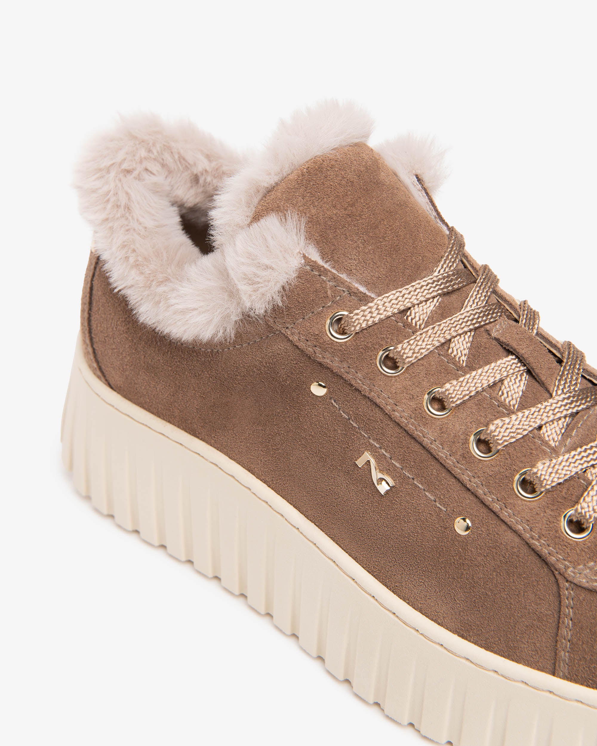 Nero Giardini Sneakers baskets femme daim plateforme 38