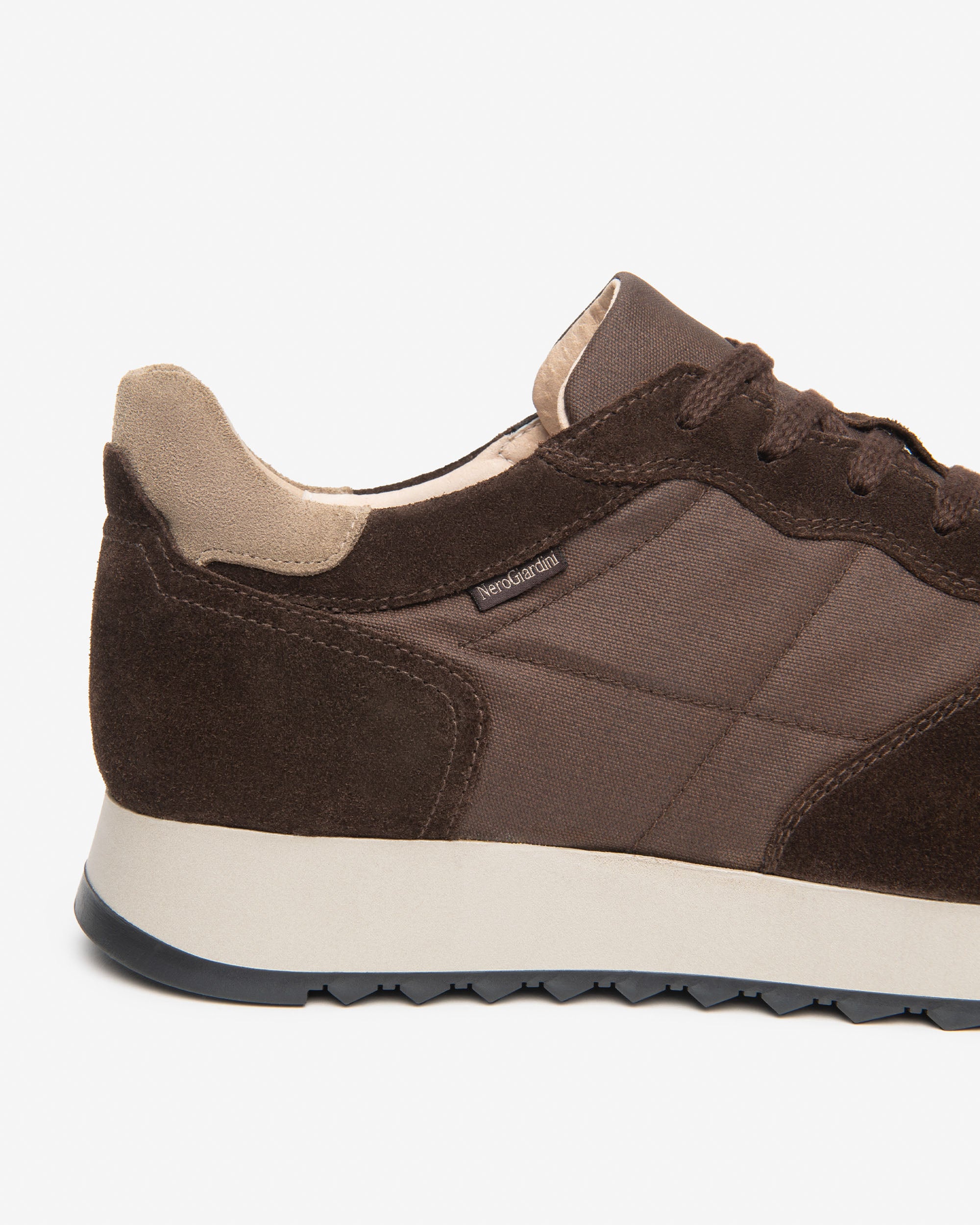 Nero Giardini Sneakers suédé toile homme pointure 43
