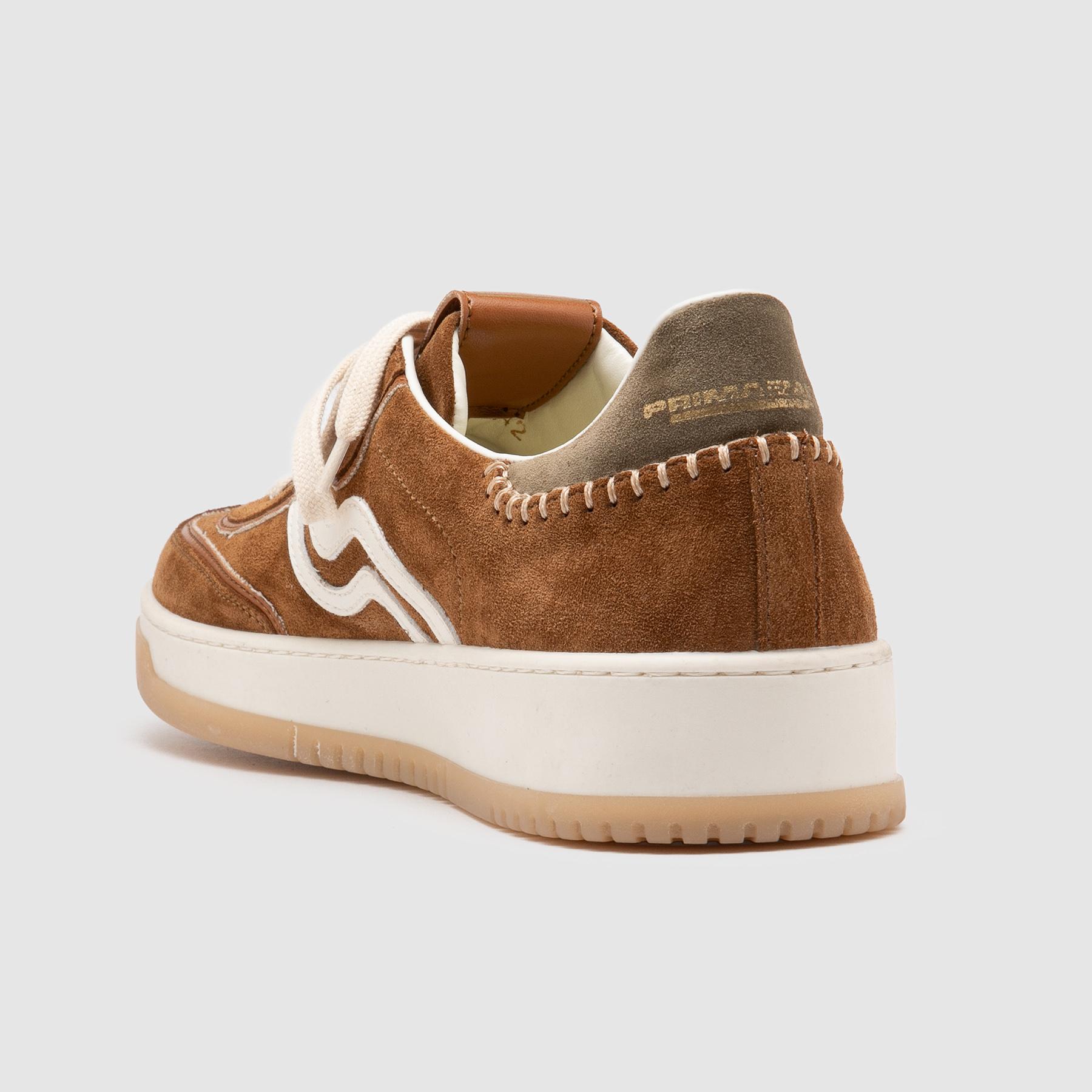 Primabase Duke Baskets Cuir Noir Homme