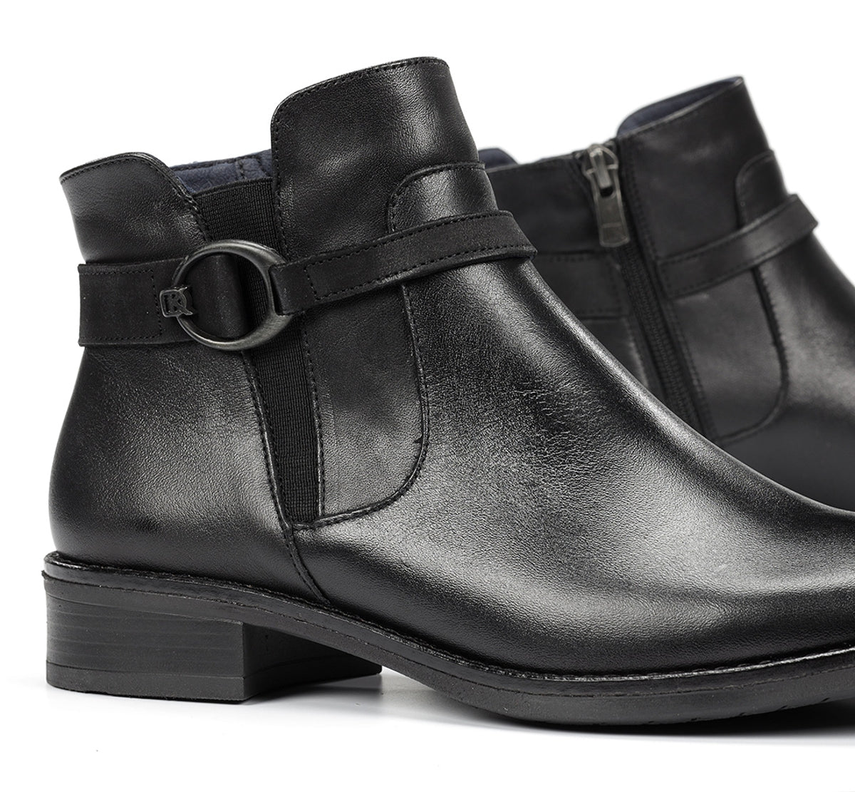 Dorking Tierra D8003 bottines noir élégantes