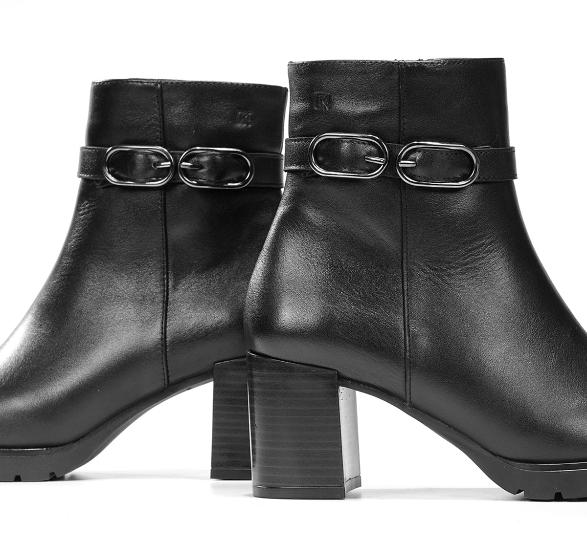 Dorking Sesma D9809 bottines femme noires talon haut