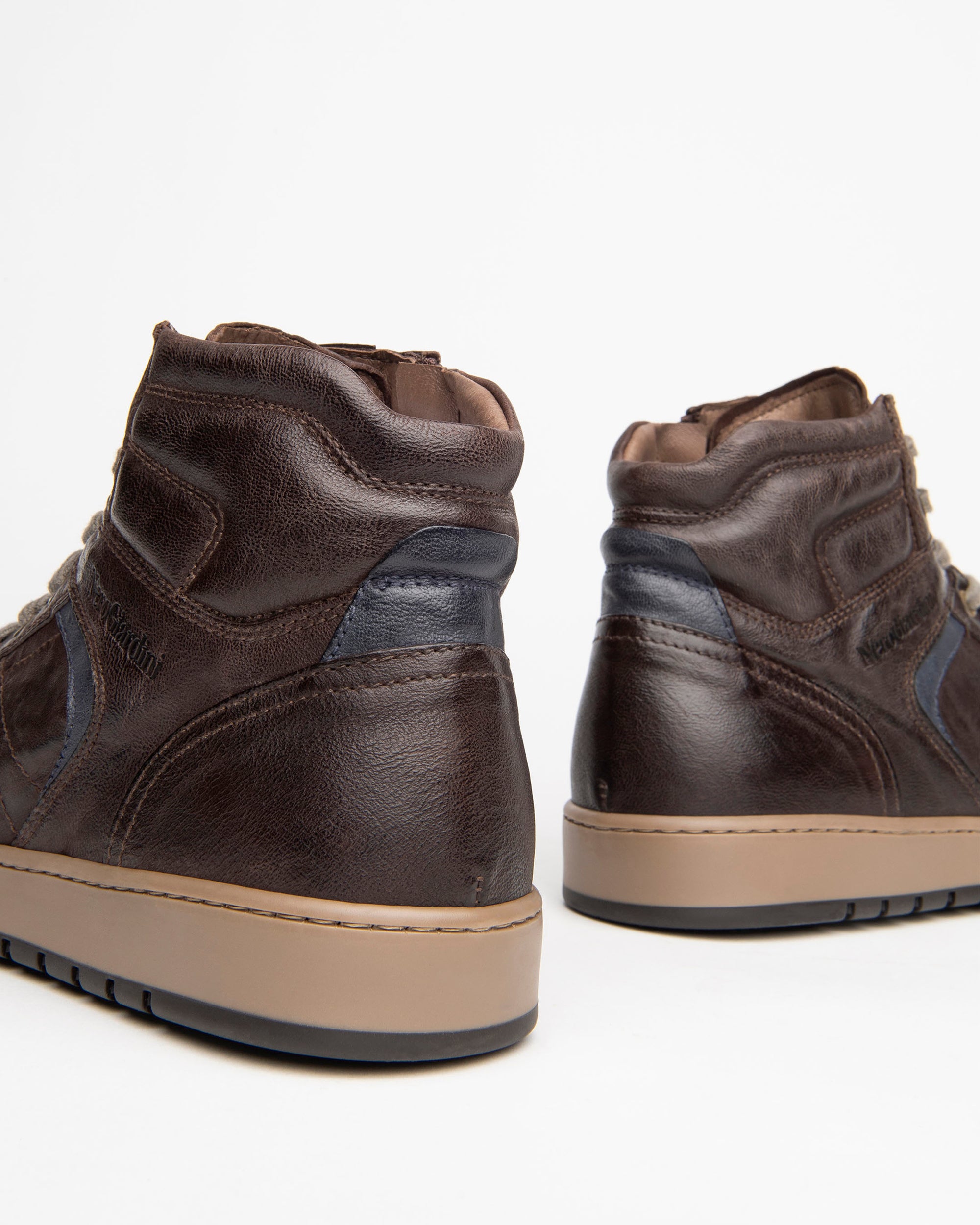 Nero Giardini Sneakers montantes homme cuir zip 39-46
