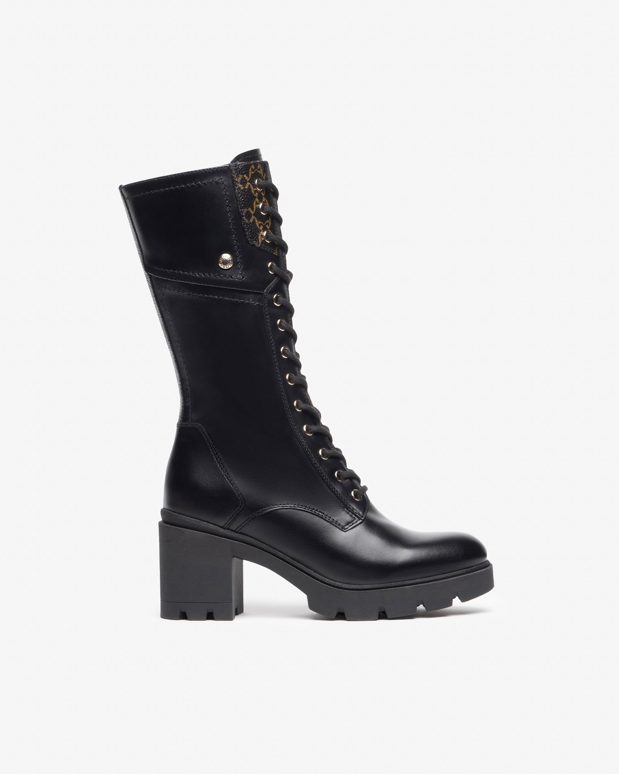 Nero Giardini Boots bottes cuir femme détails métal