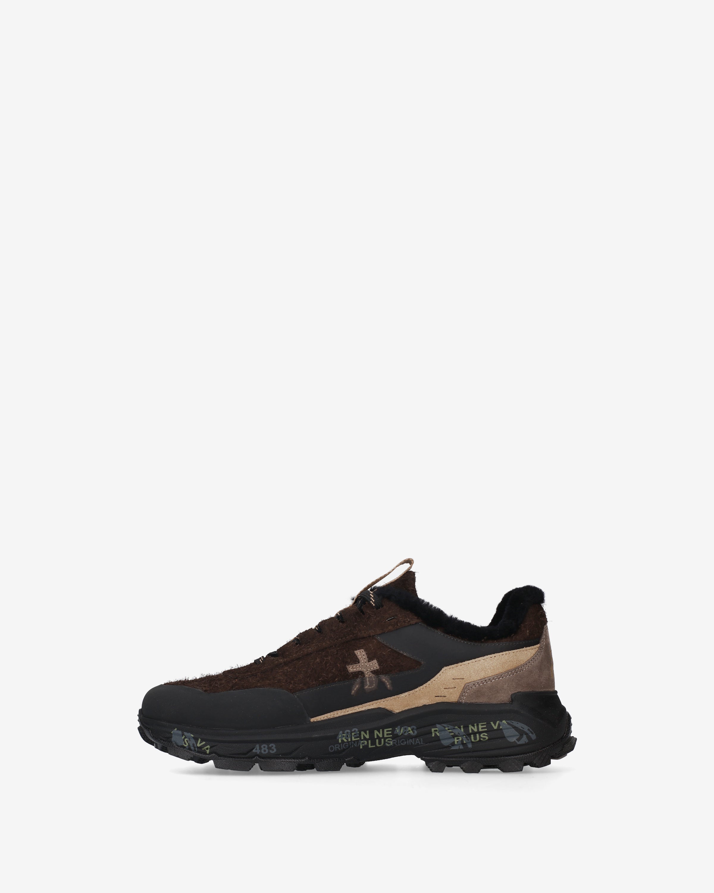Premiata Devin 500M baskets marron foncé Vibram