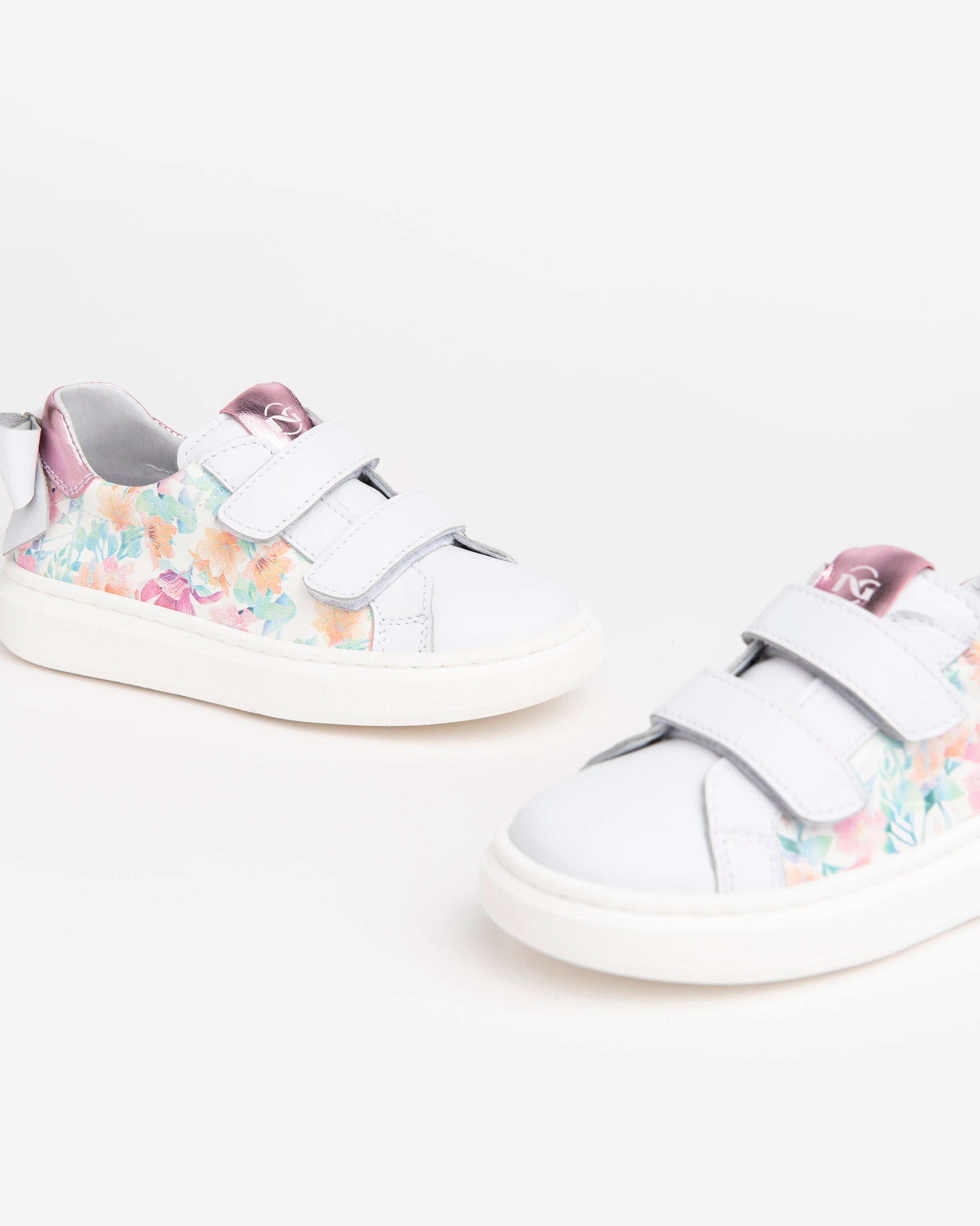 Nero Giardini Sneakers baskets fille scratch fleurs