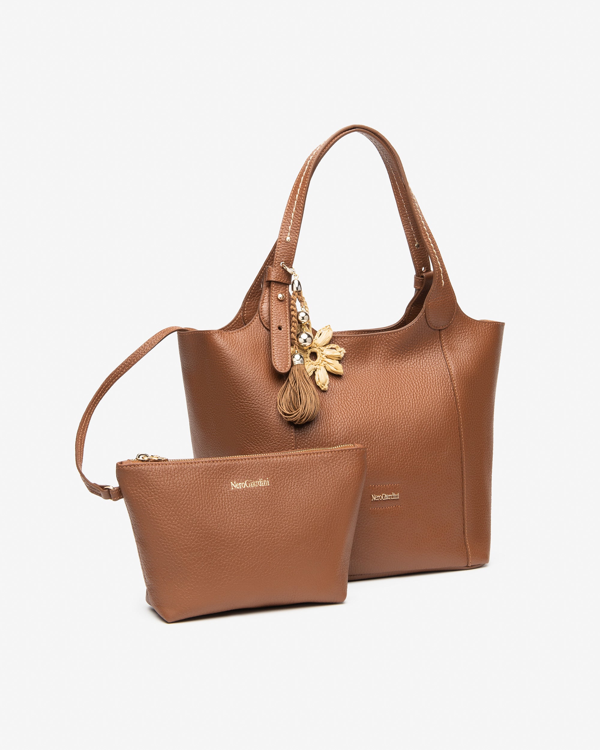 Nero Giardini Bags sac shopping cuir femme PZ italien