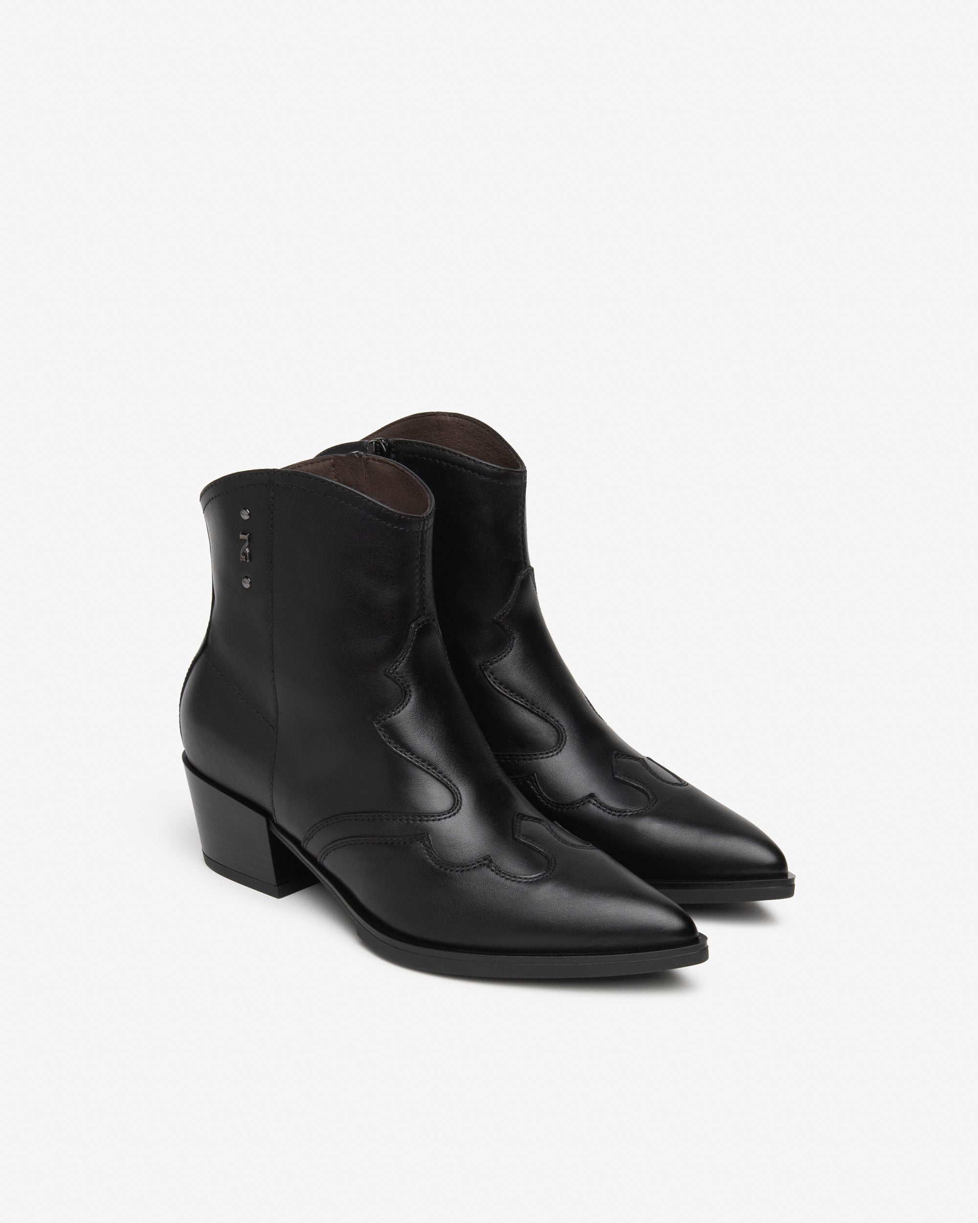 Nero Giardini Ankle Boots bottines cuir western femme 38