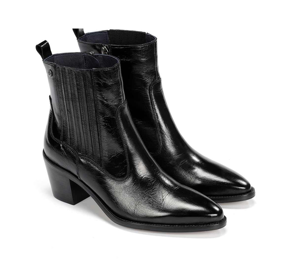 Dorking Arwen D9425 bottine noire talon large