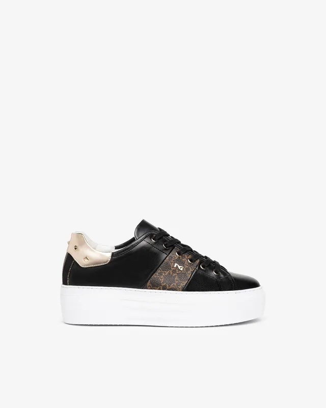 Nero Giardini Sneakers baskets cuir femme