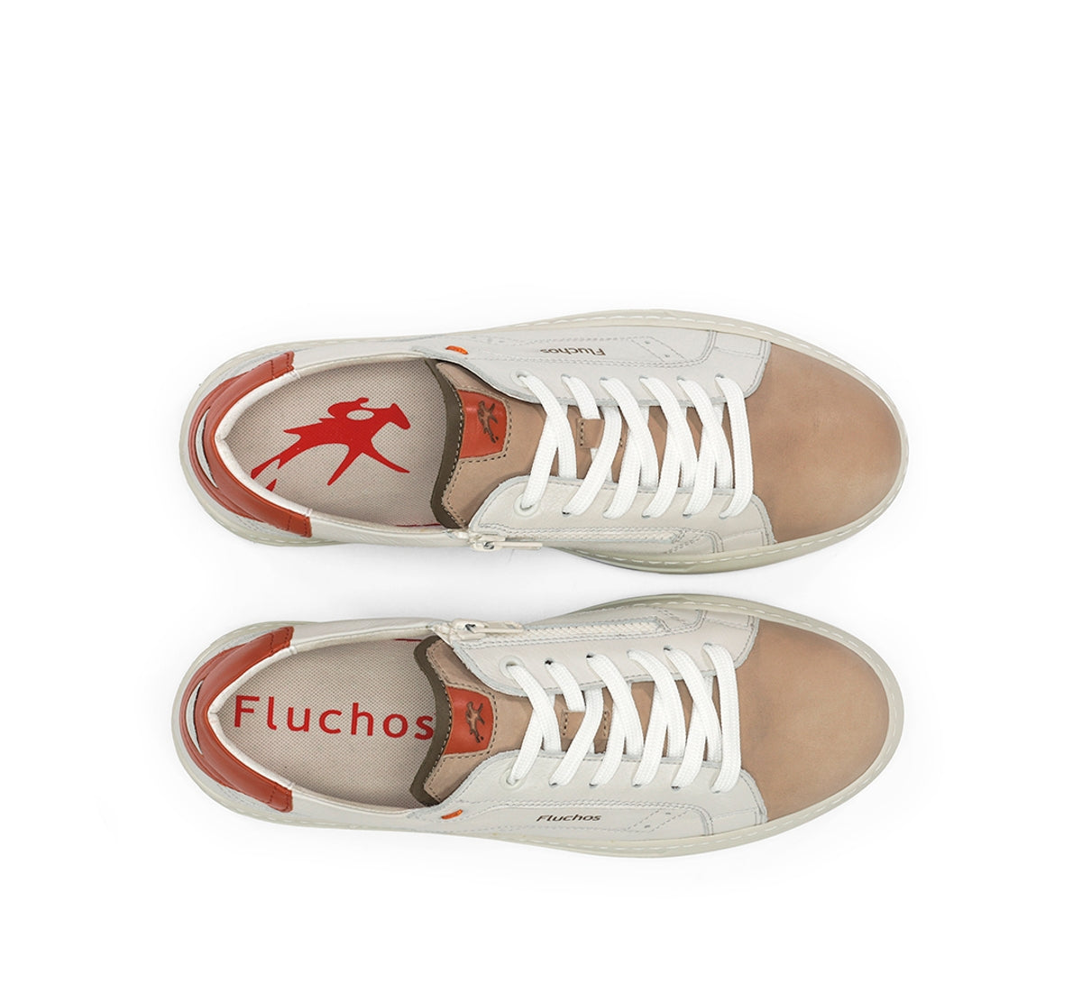 Fluchos Nemo F2218 baskets homme blanc semelle légère