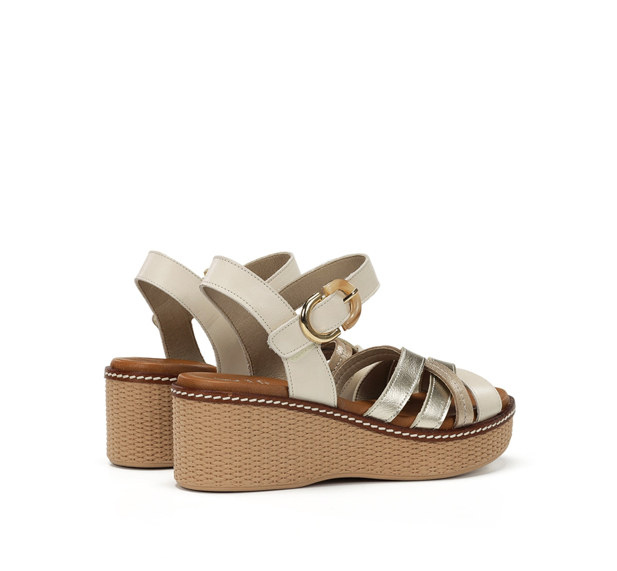 Dorking by Fluchos Nido D9639 sandales femme taupe