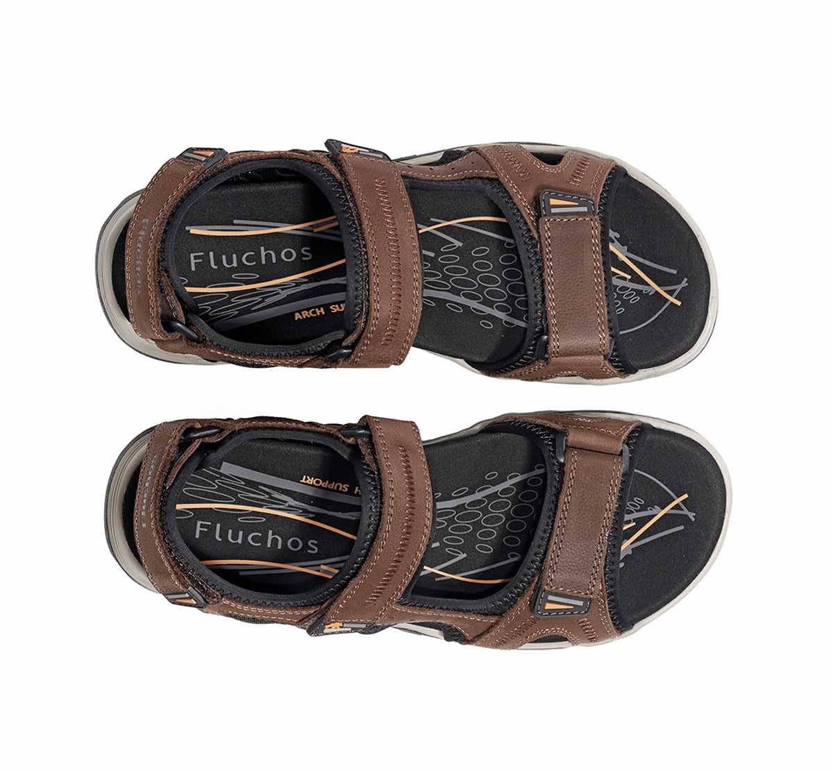 Fluchos Missouri F2410 sandales homme marron