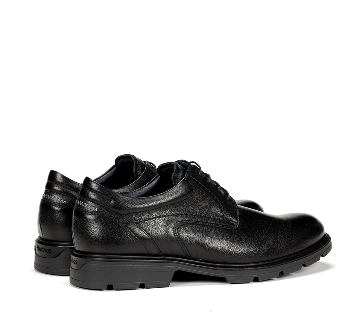 Fluchos Fredy F1604 chaussures homme noires cuir