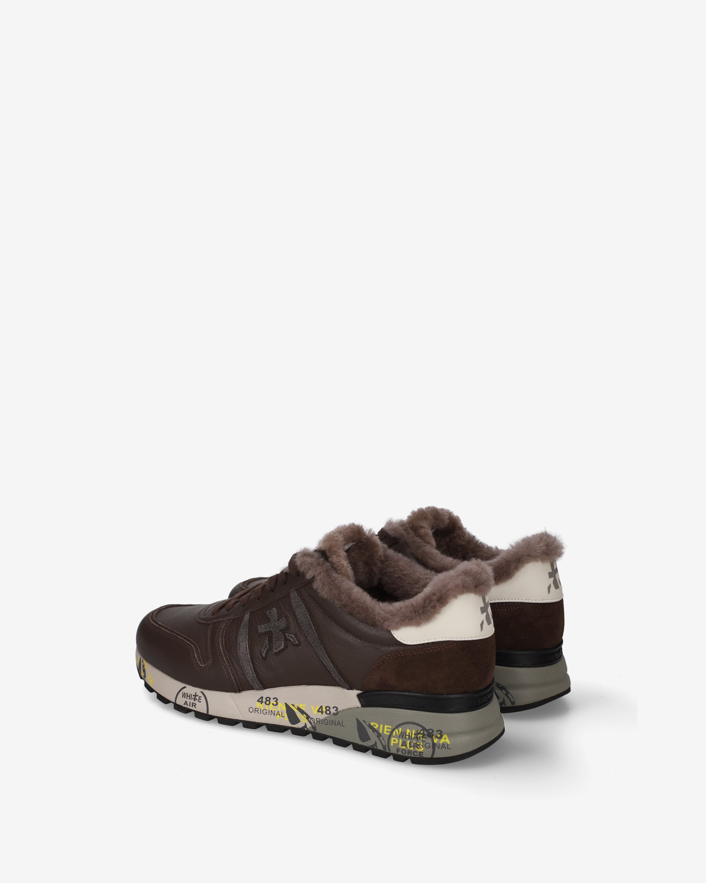 Premiata Lander 8658m sneakers marron cuir