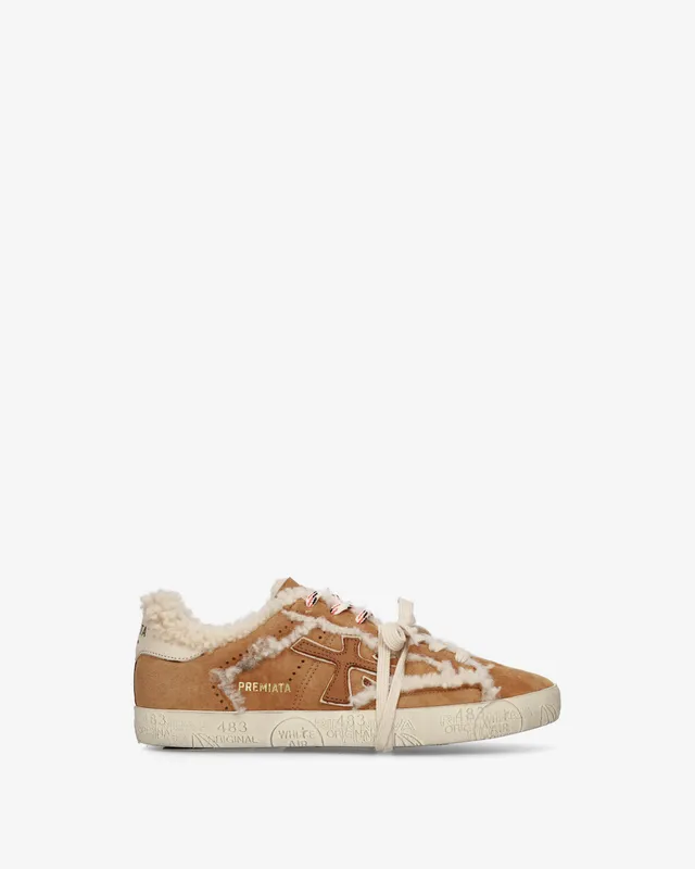 Premiata Stevend 8693M sneakers femme suède fourrure