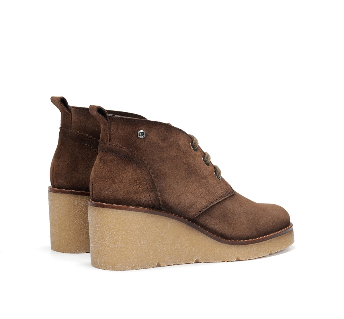Dorking Lalie D9357 chaussure femme marron compensée