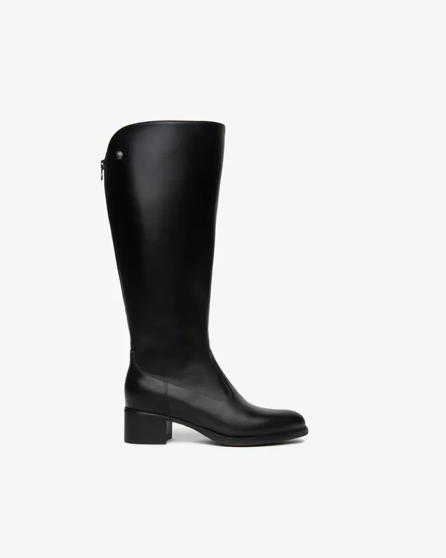 Nero Giardini Boots bottes femme cuir talon 40 mm