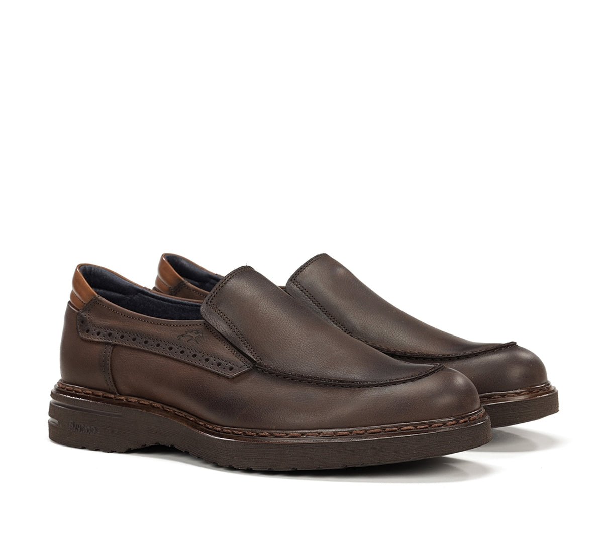 Fluchos Warrior F2031 slip on marron homme cuir