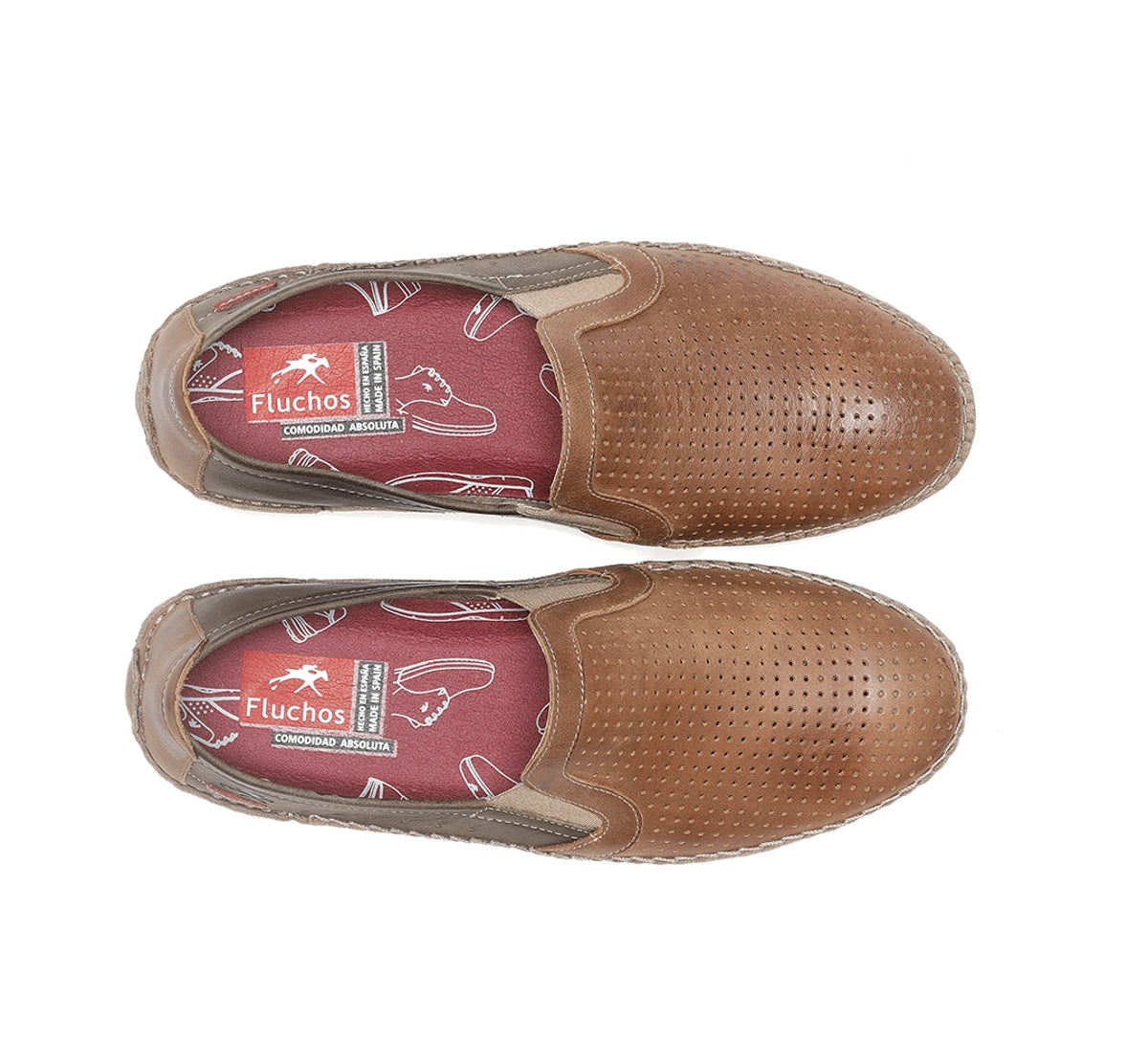 Fluchos Dorian F1172 slip-on homme marron