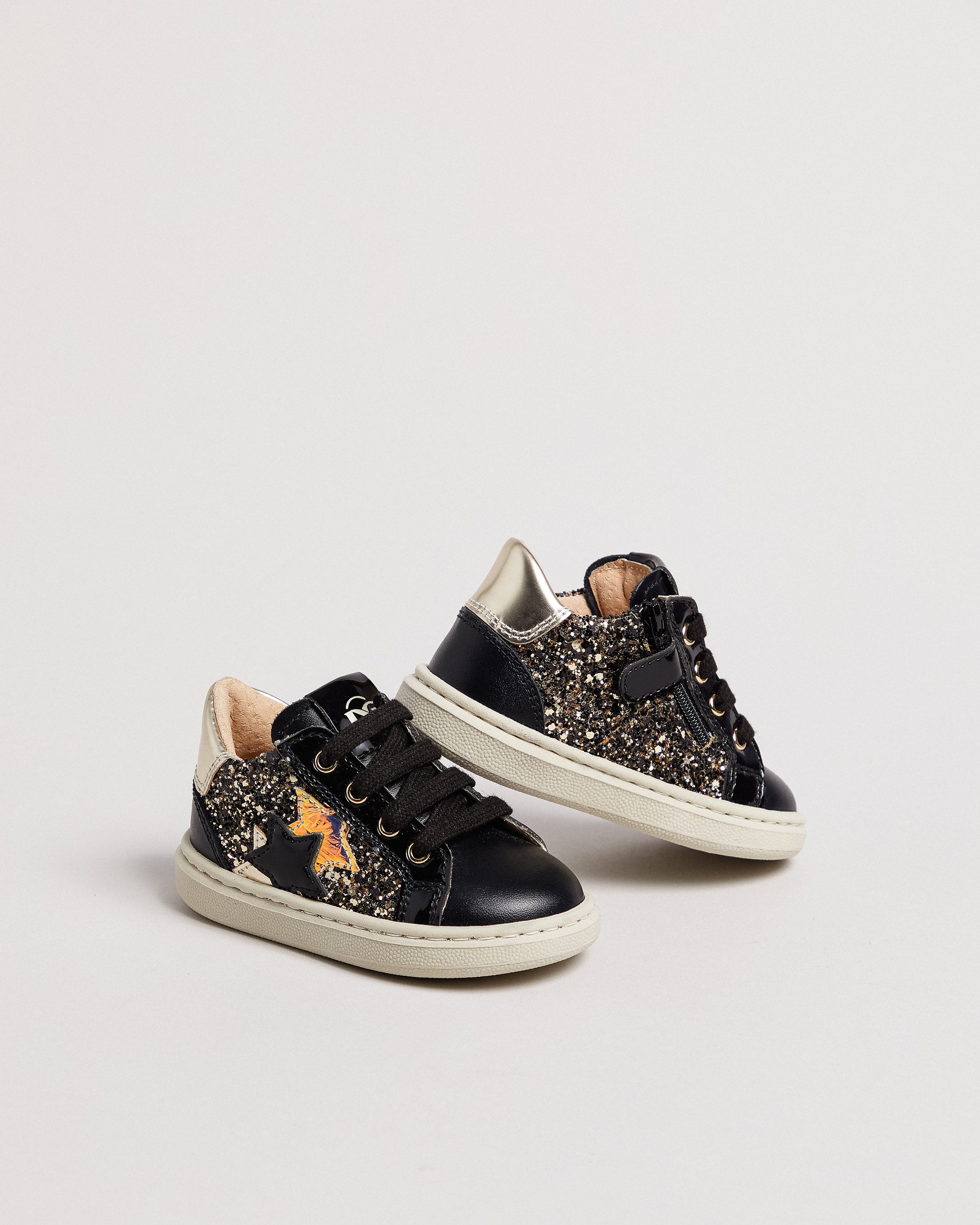 Nero Giardini Sneakers baskets fille tissu cuir hiver