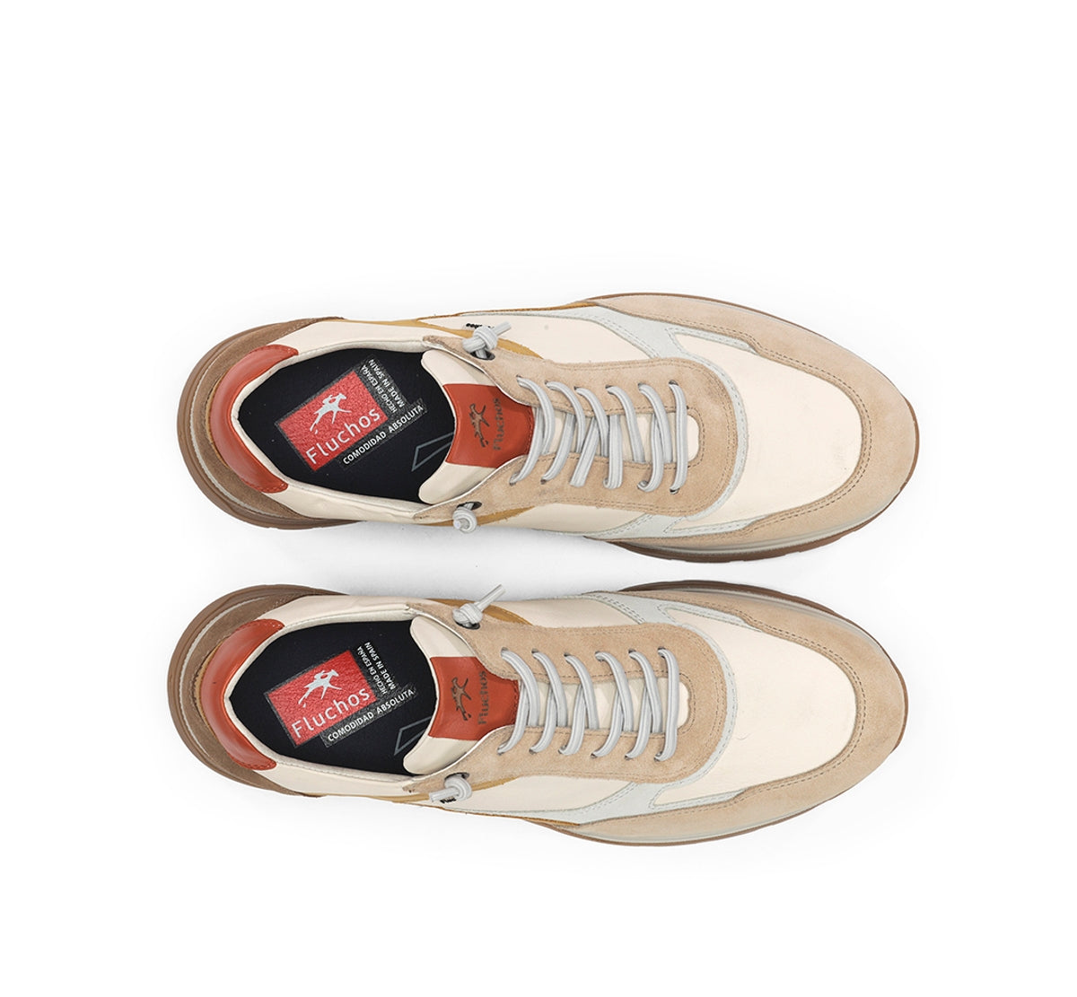 Fluchos Louis F2192 baskets homme blanc cuir