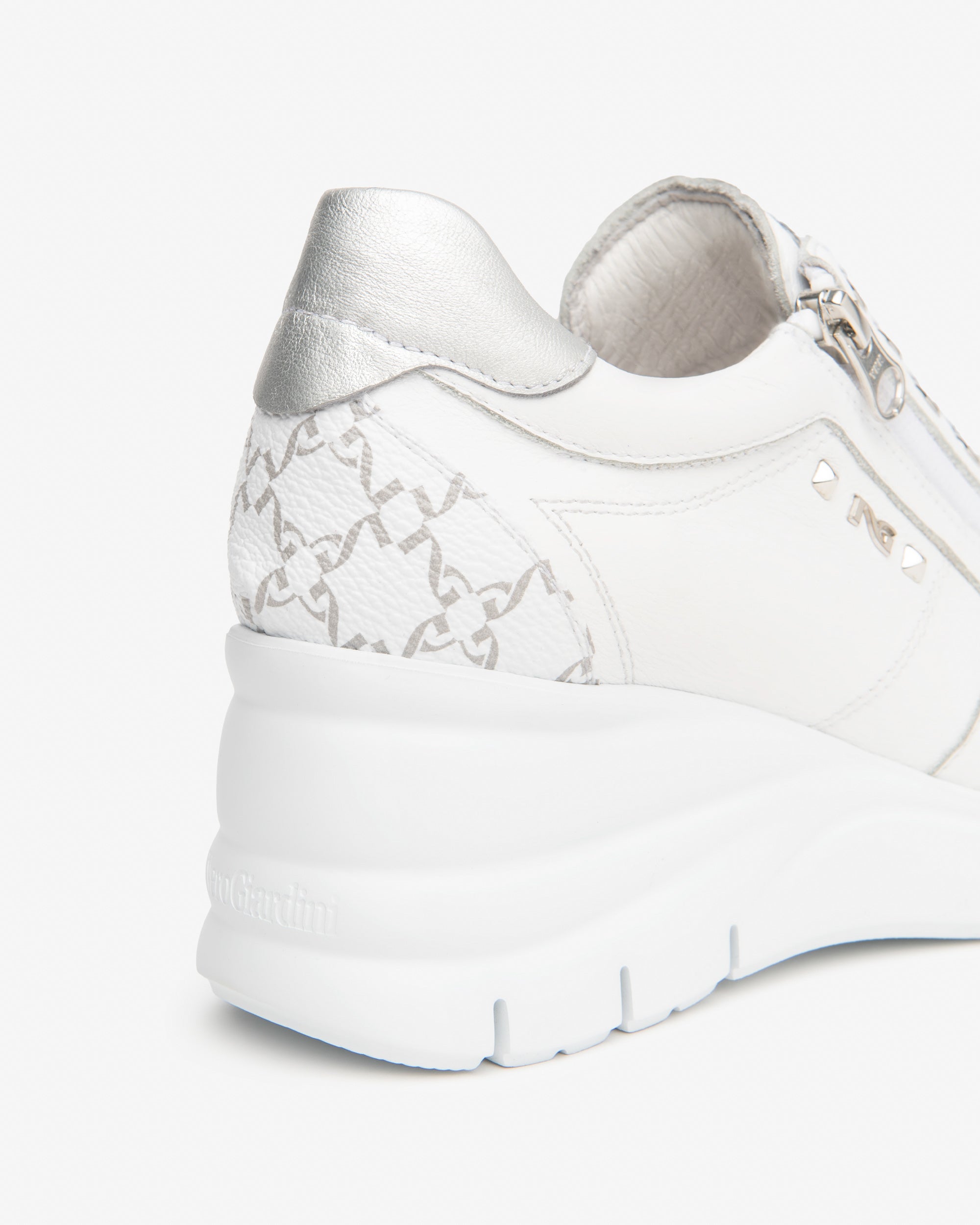 Nero Giardini sneakers cuir tissu femme confort