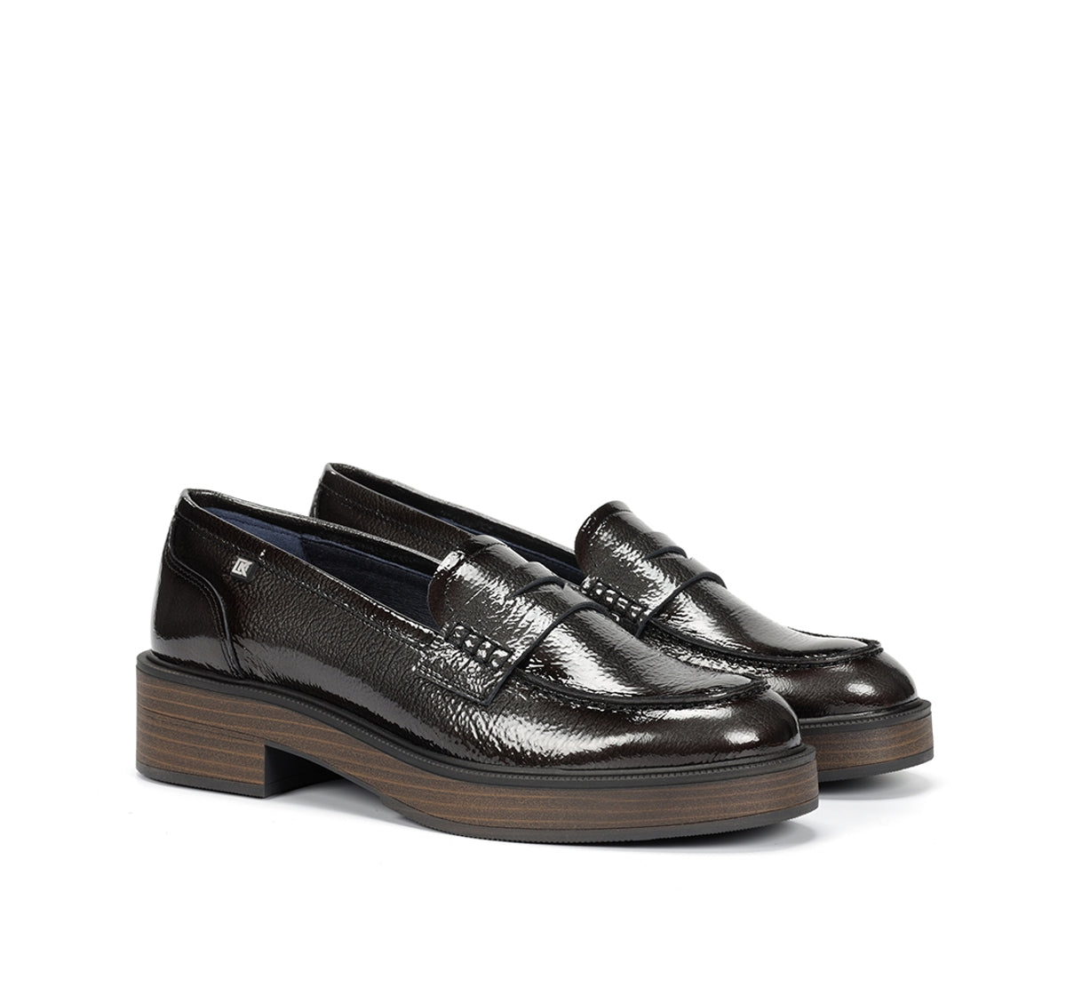 Dorking Idaly D9380 mocassin gris femme