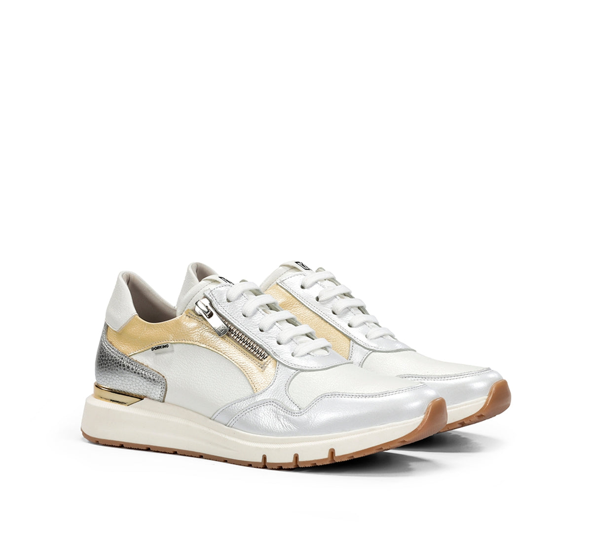 Dorking Serena D9308 basket femme grise