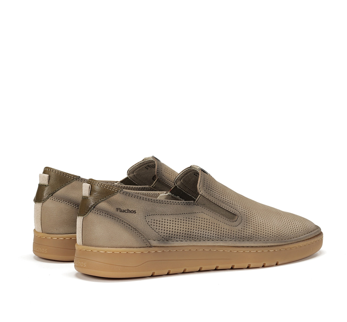 Fluchos Leo F1946 slip-on homme marron rétro